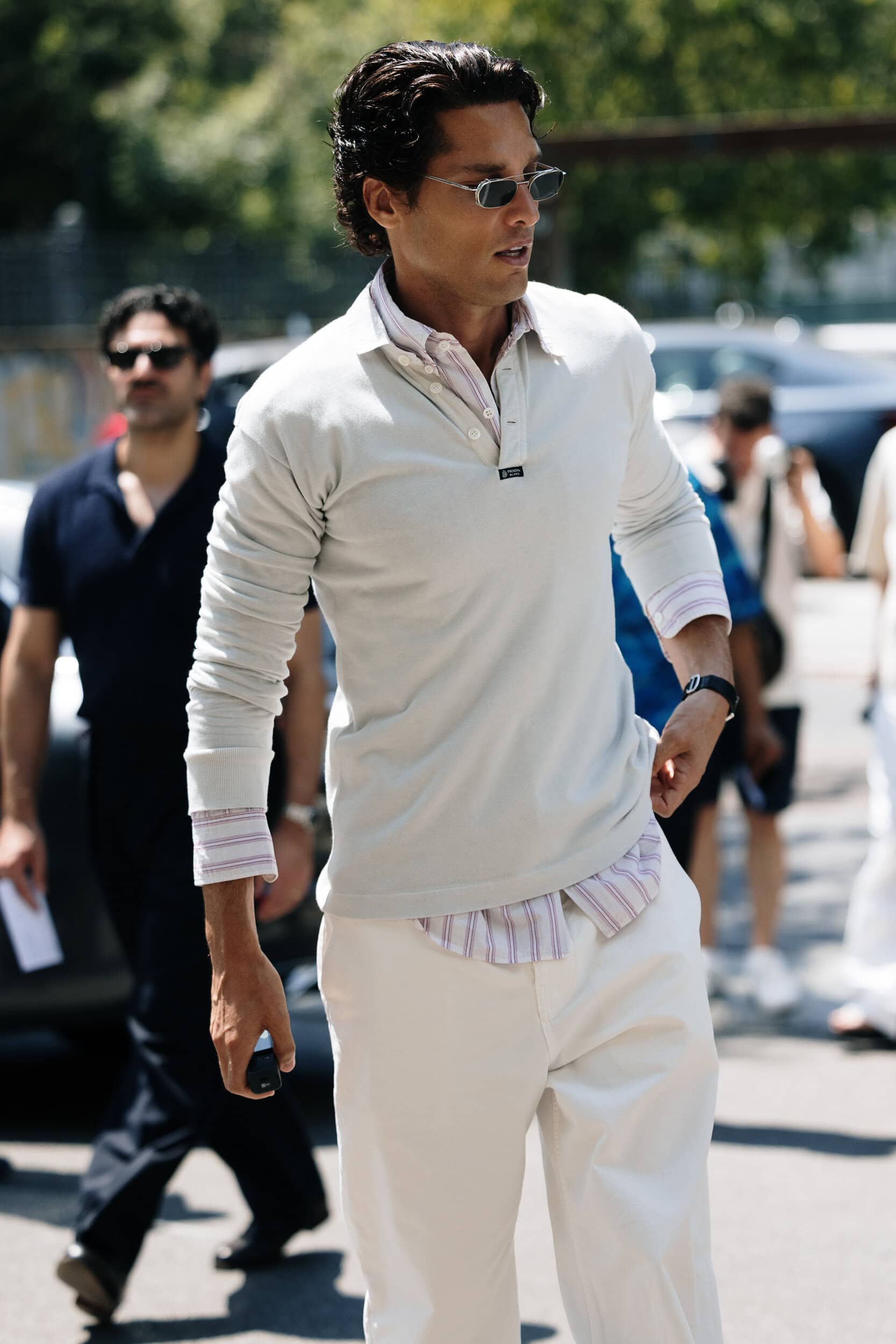 Milano Milan Men's Street Style Spring 2027 Shows