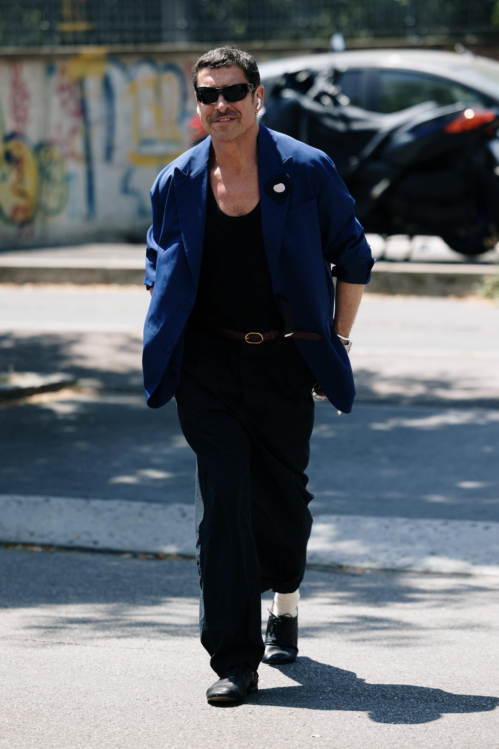 Milano Milan Men's Street Style Spring 2027 Shows