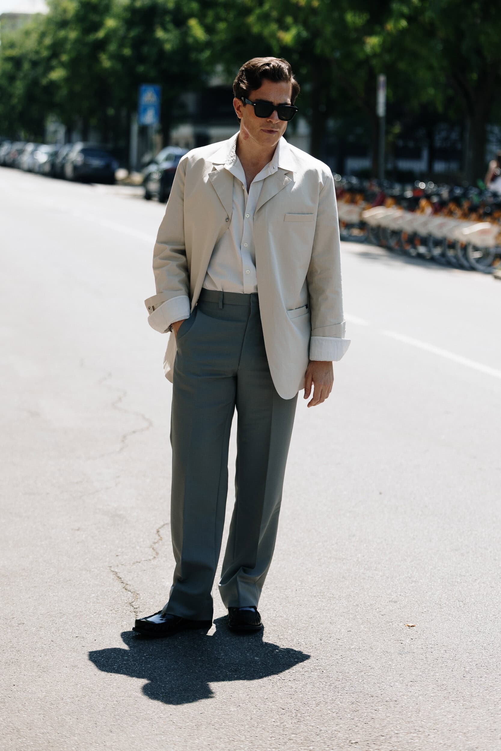 Milano Milan Men's Street Style Spring 2027 Shows