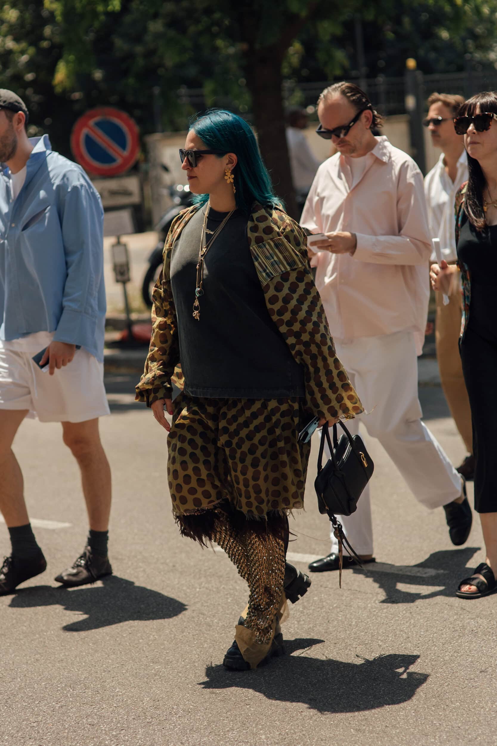 Milano Milan Men's Street Style Spring 2027 Shows