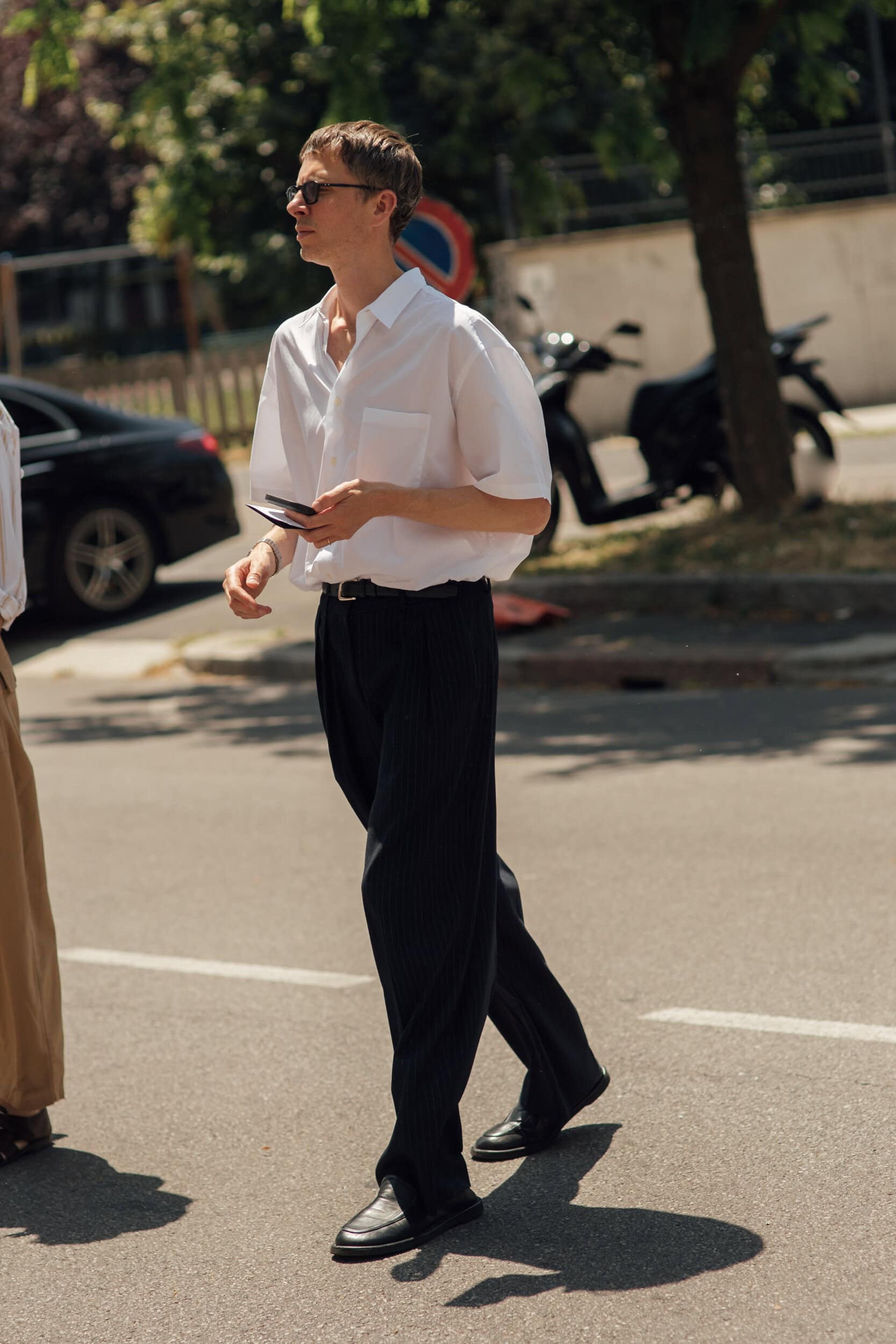 Milano Milan Men's Street Style Spring 2027 Shows