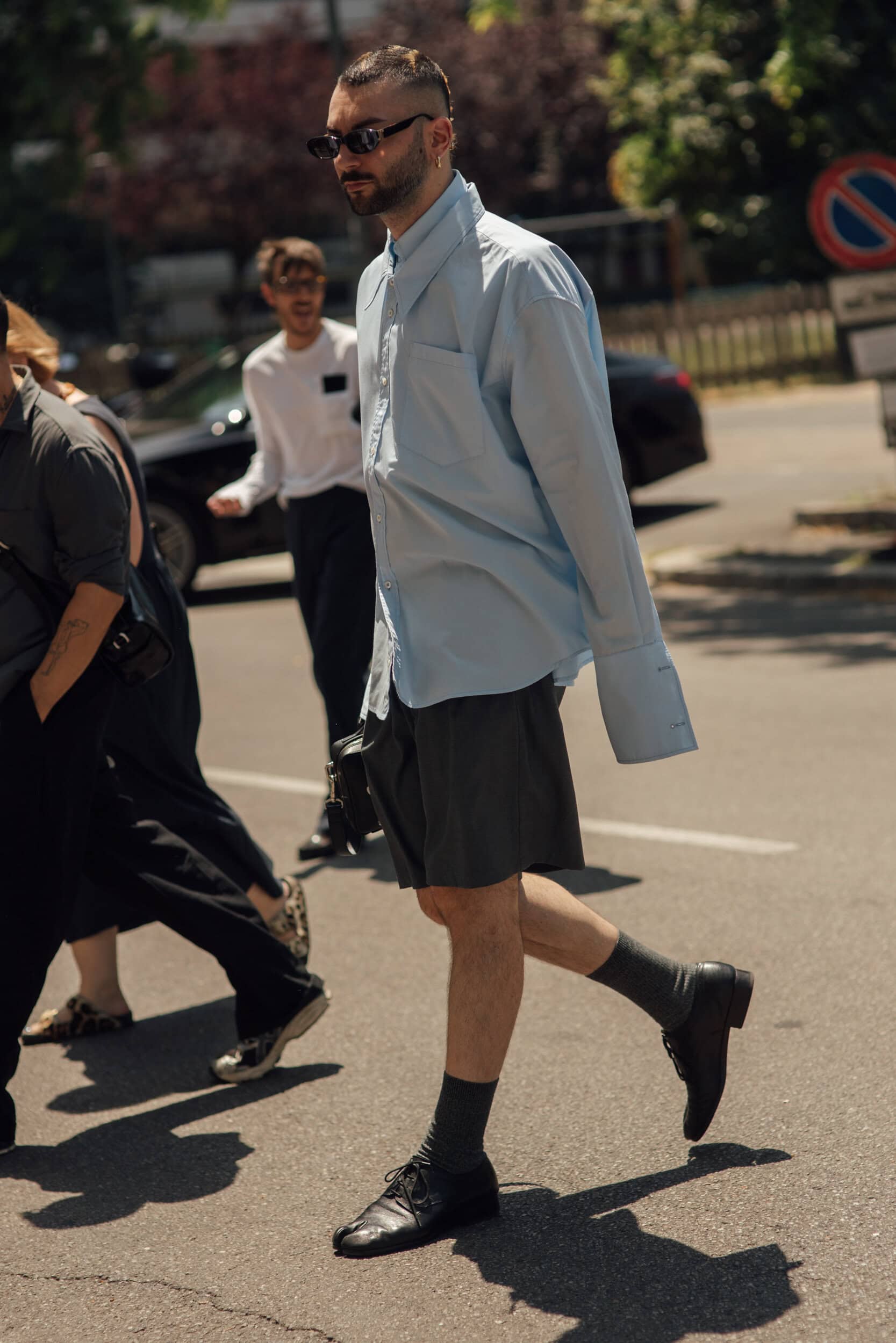Milano Milan Men's Street Style Spring 2027 Shows