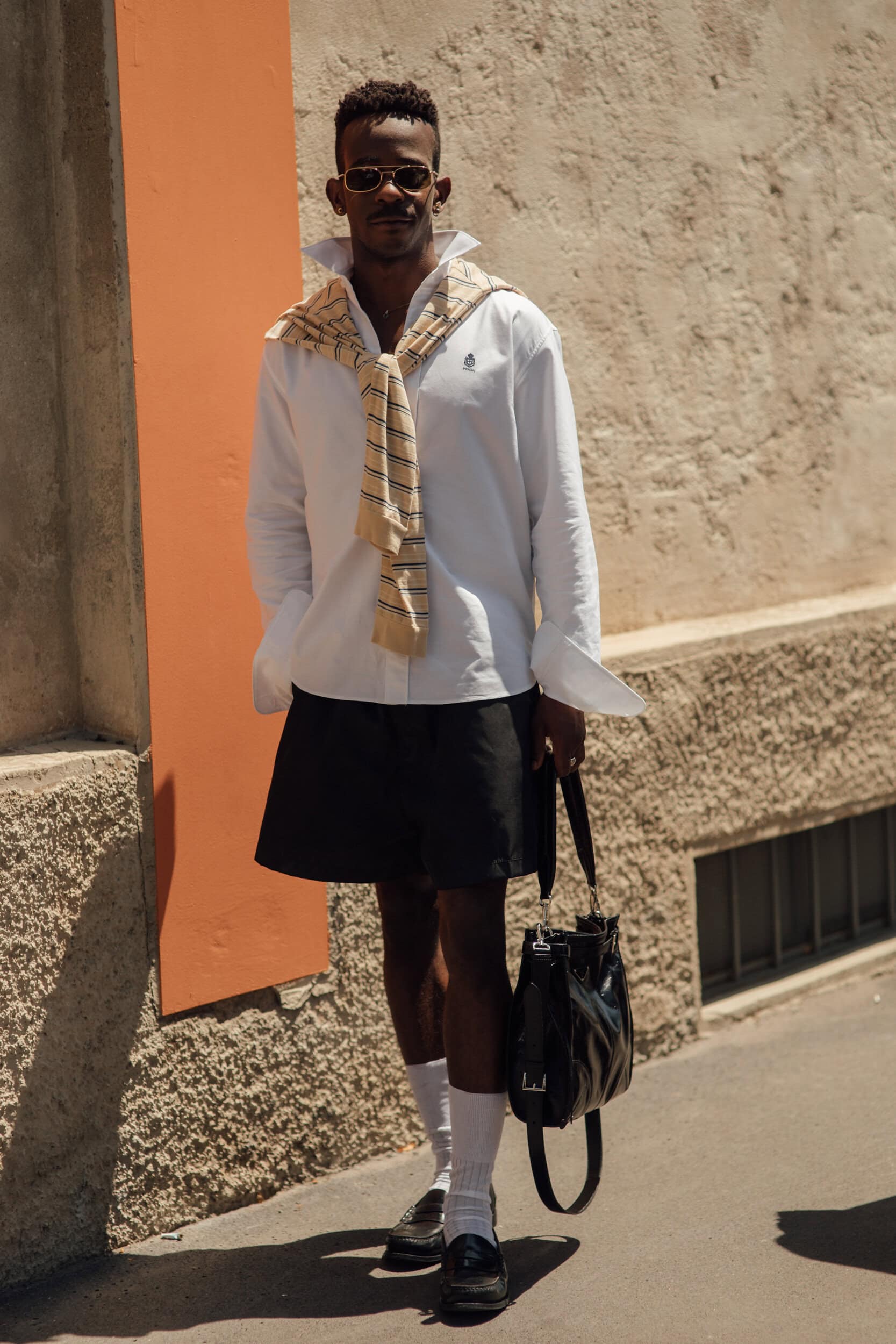 Milano Milan Men's Street Style Spring 2027 Shows