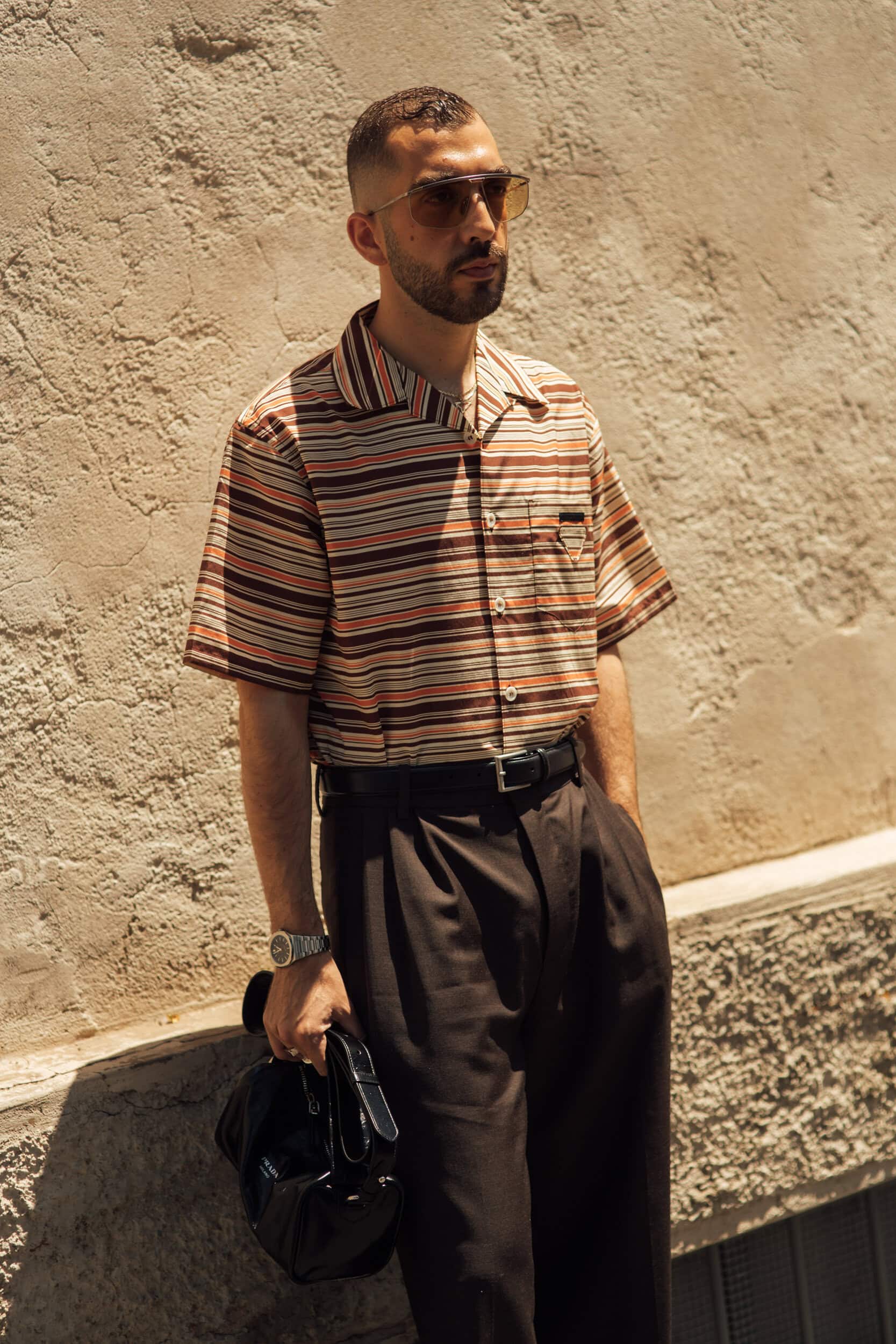 Milano Milan Men's Street Style Spring 2027 Shows