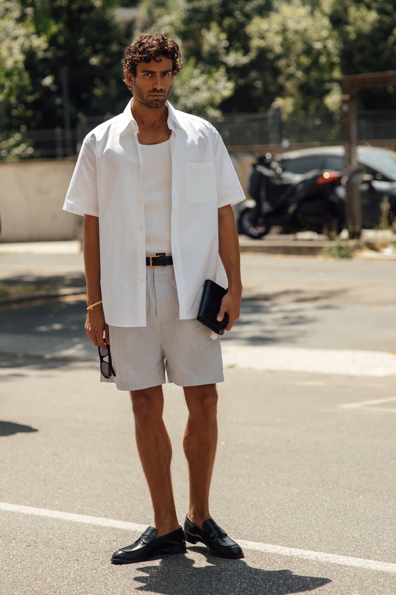 Milano Milan Men's Street Style Spring 2027 Shows