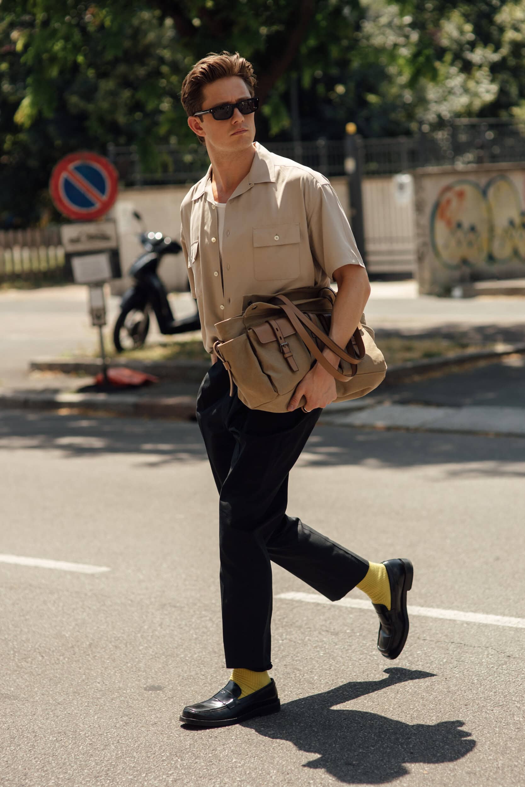 Milano Milan Men's Street Style Spring 2027 Shows