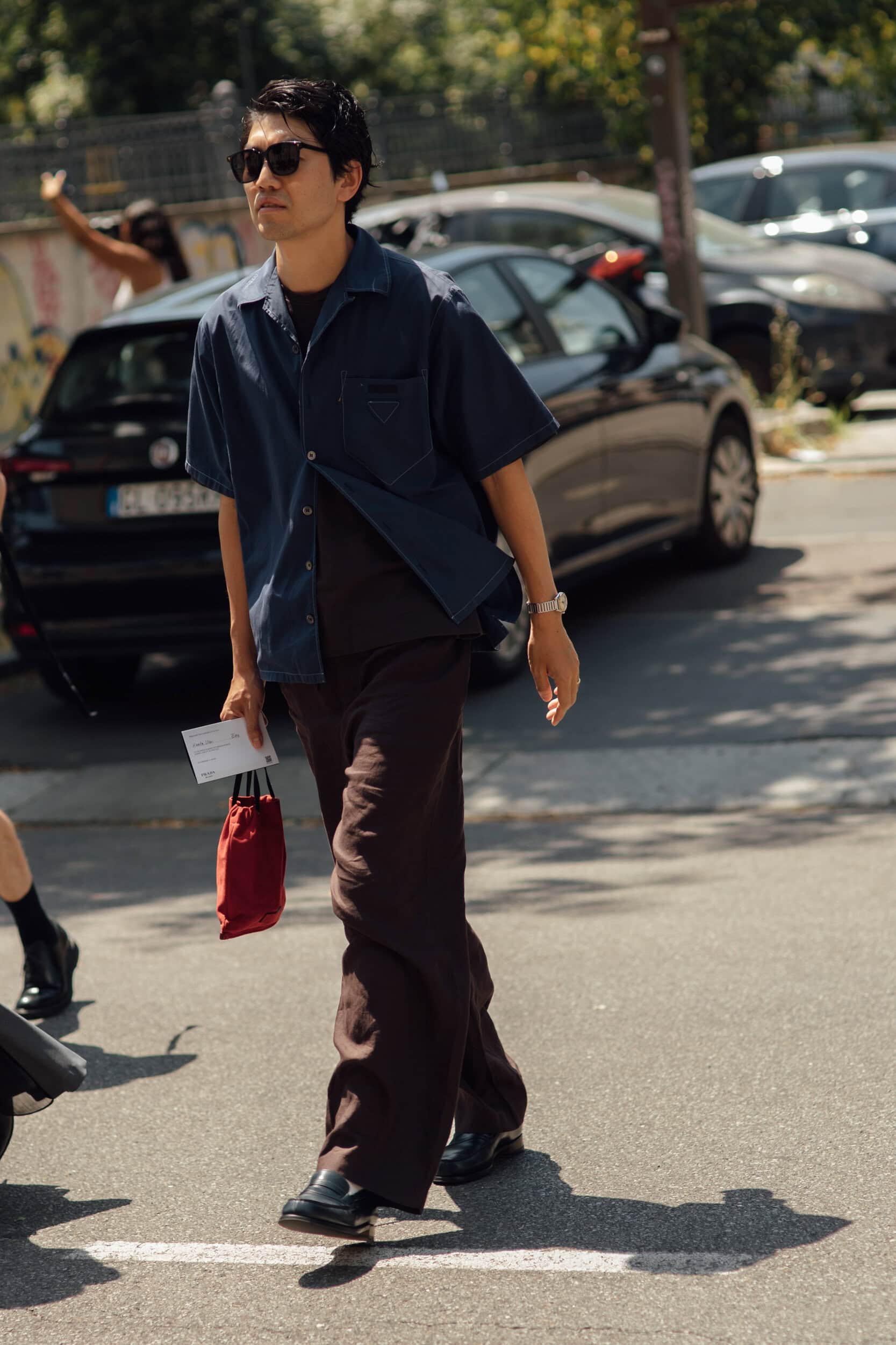 Milano Milan Men's Street Style Spring 2027 Shows