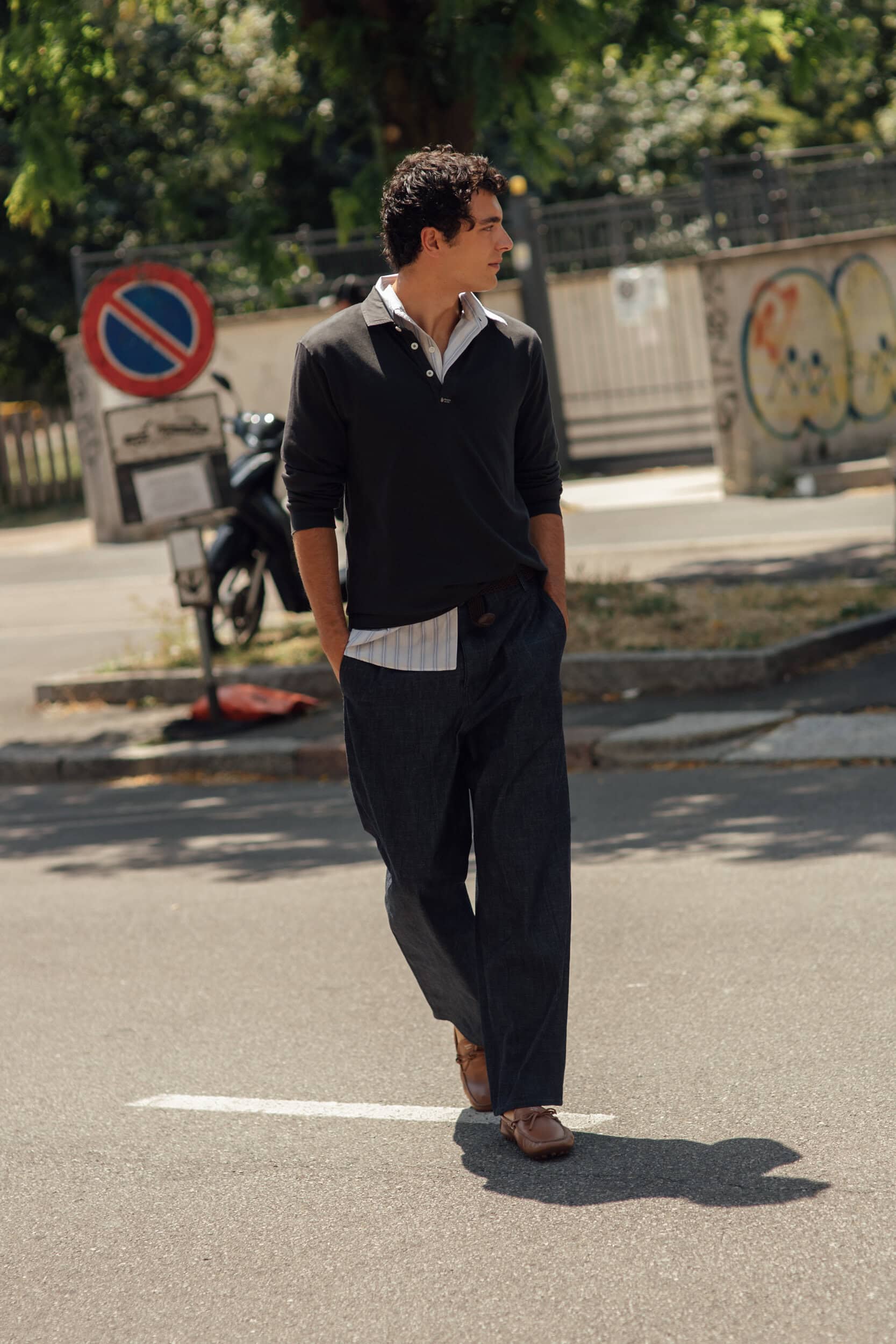 Milano Milan Men's Street Style Spring 2027 Shows