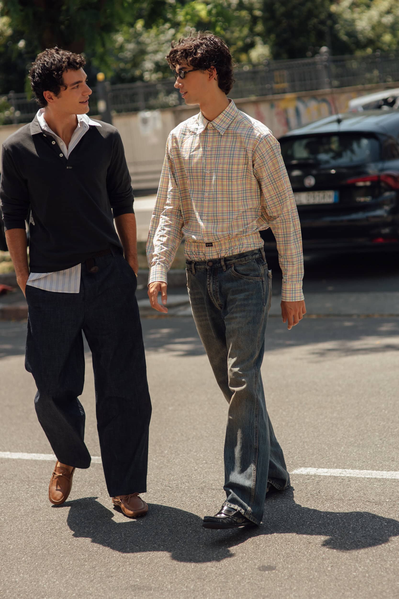 Milano Milan Men's Street Style Spring 2027 Shows