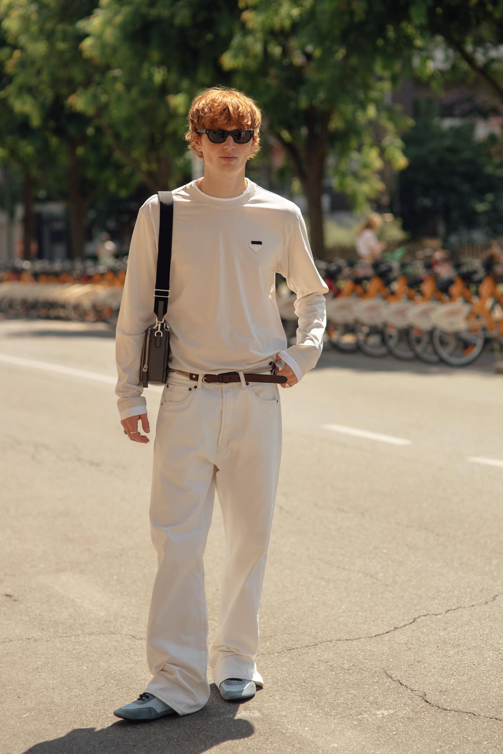 Milano Milan Men's Street Style Spring 2027 Shows