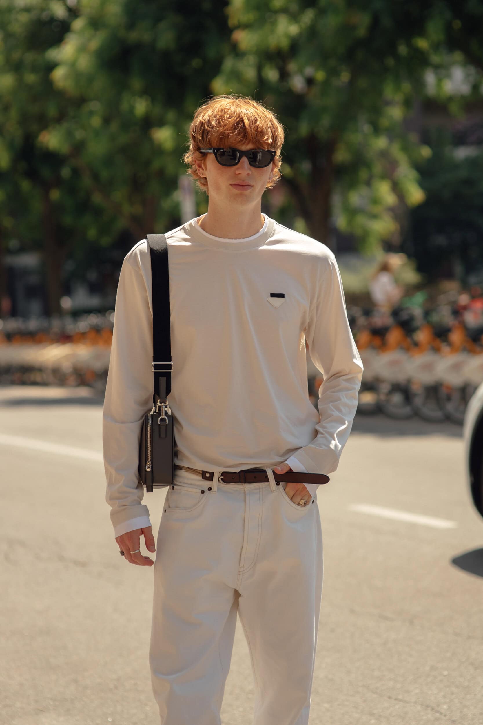 Milano Milan Men's Street Style Spring 2027 Shows