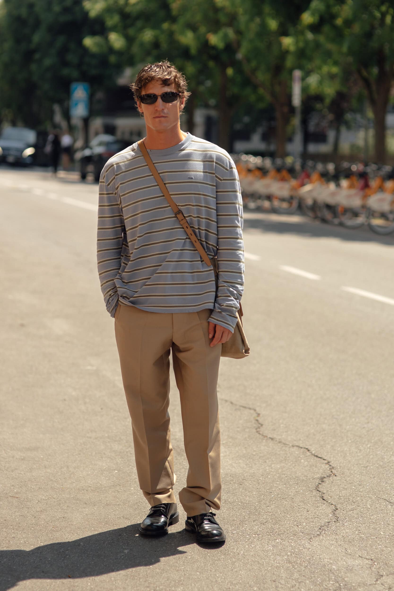 Milano Milan Men's Street Style Spring 2027 Shows