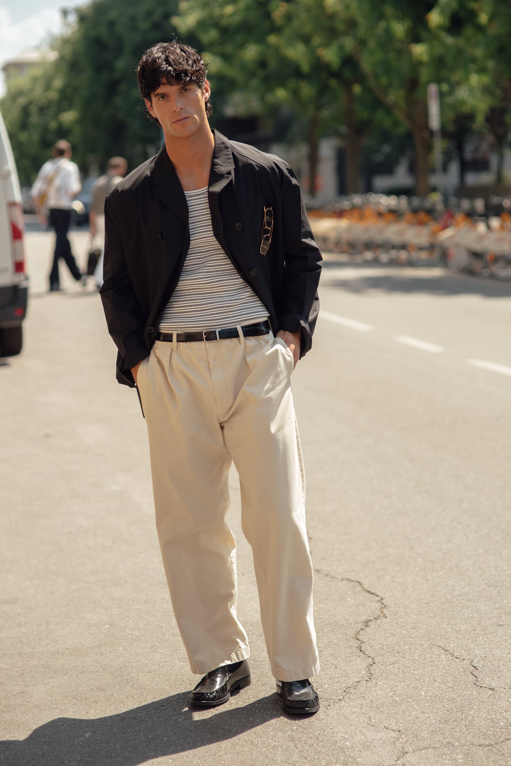 Milano Milan Men's Street Style Spring 2027 Shows