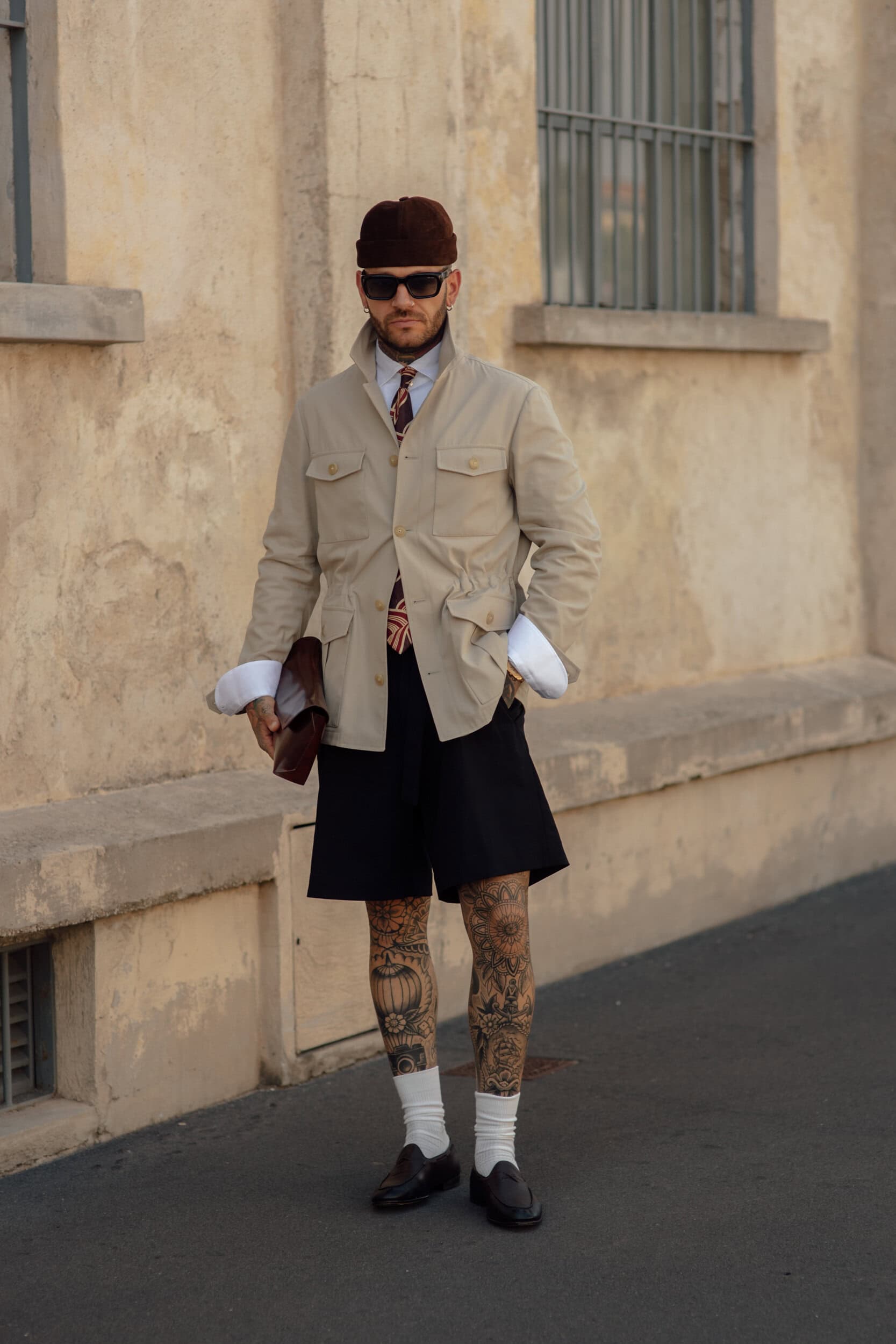 Milano Milan Men's Street Style Spring 2027 Shows