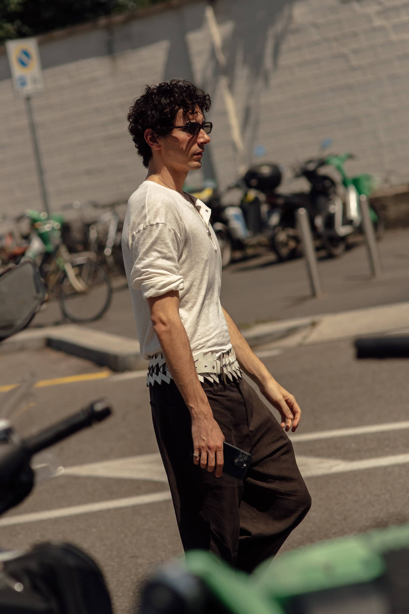 Milano Milan Men's Street Style Spring 2027 Shows