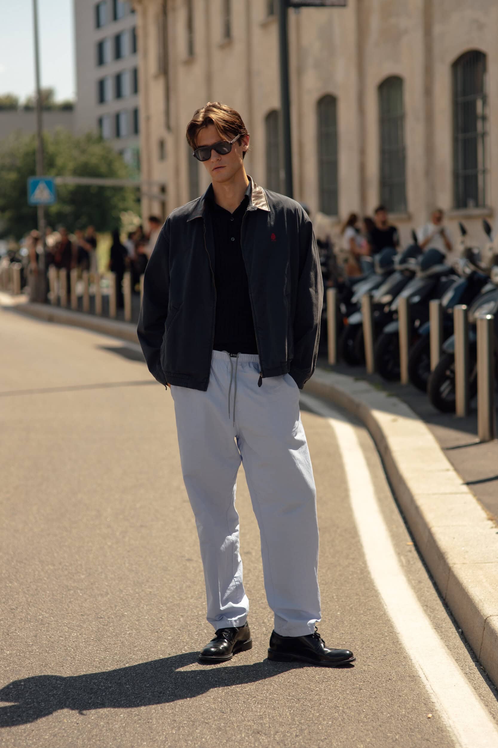 Milano Milan Men's Street Style Spring 2027 Shows