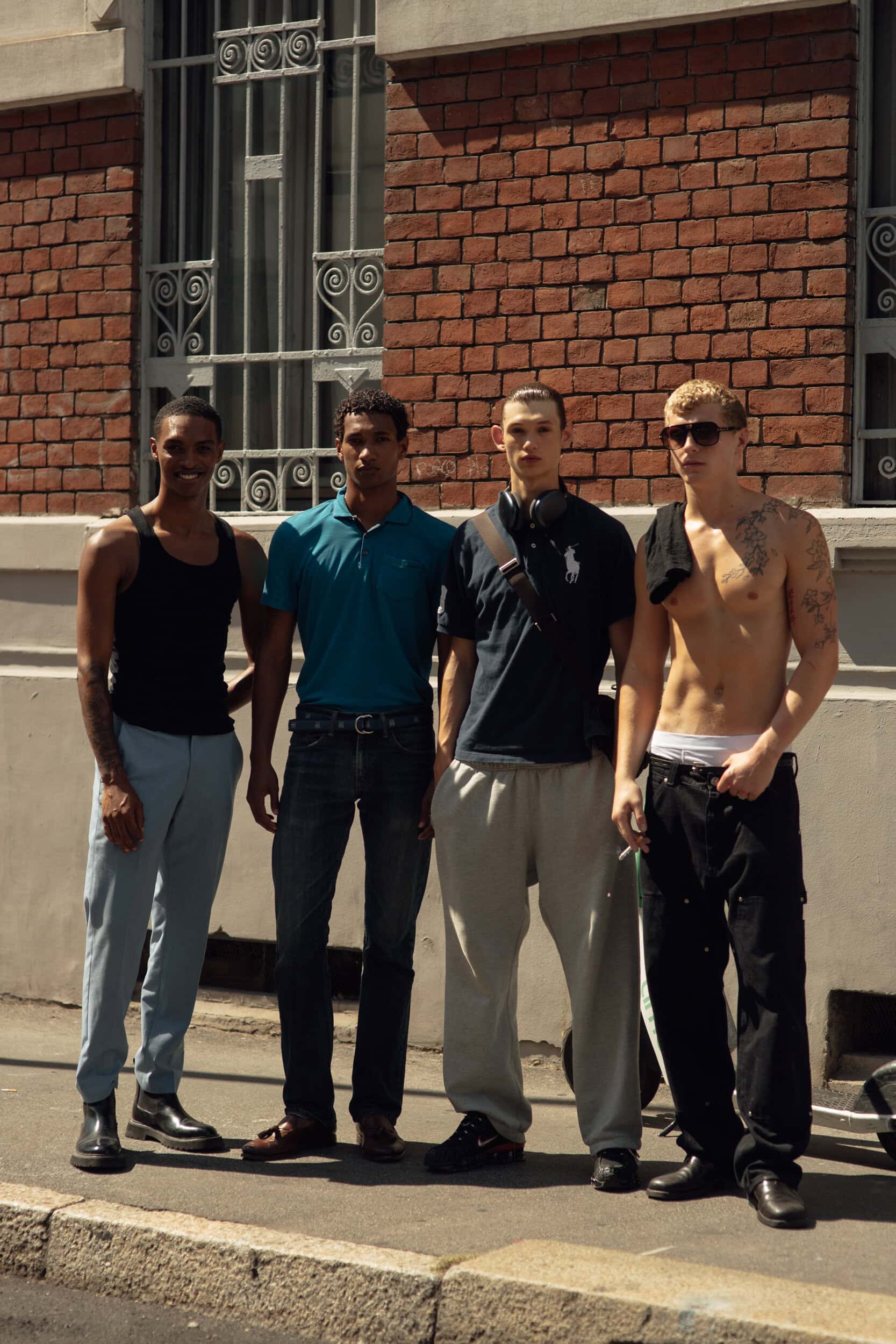Milano Milan Men's Street Style Spring 2027 Shows