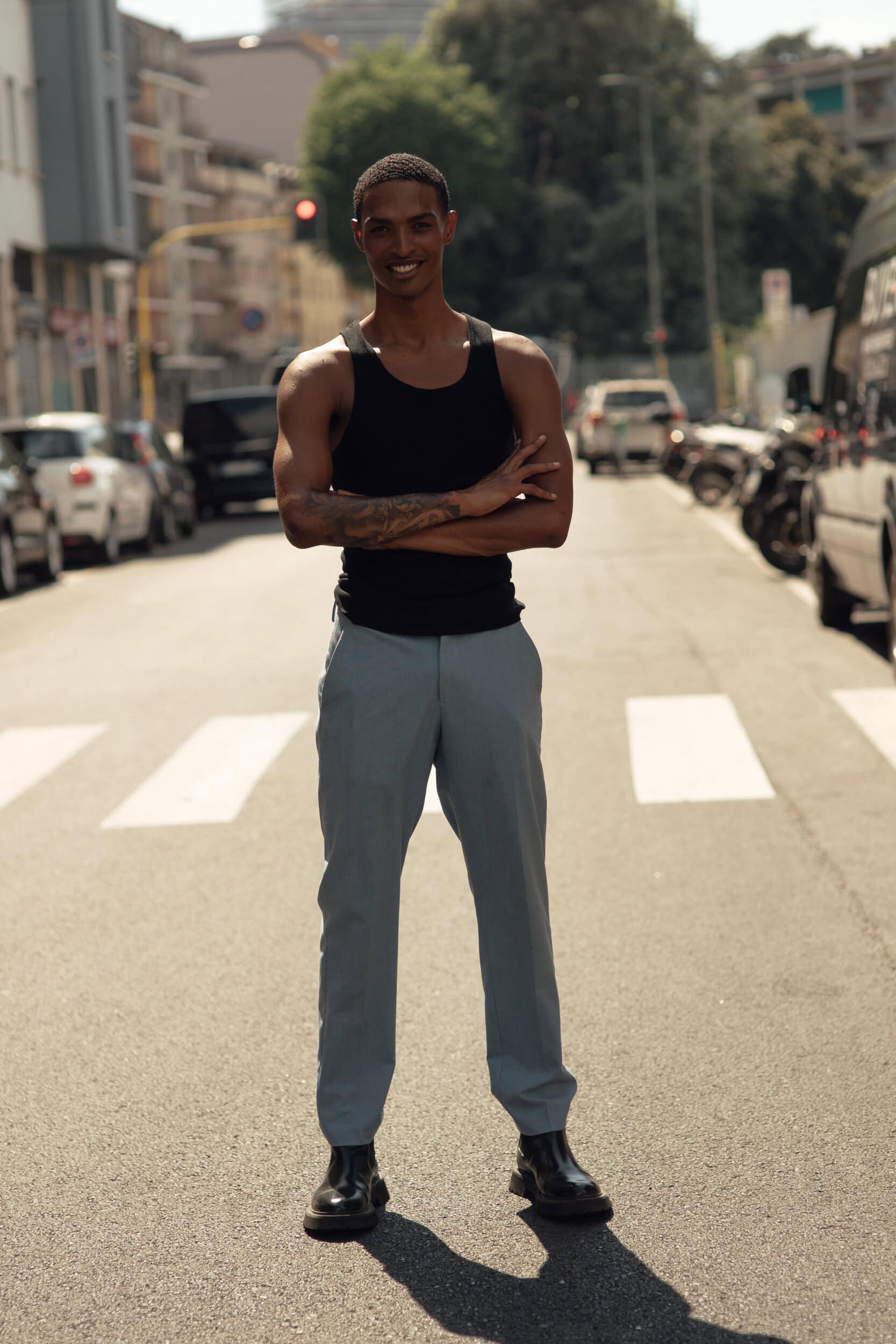 Milano Milan Men's Street Style Spring 2027 Shows