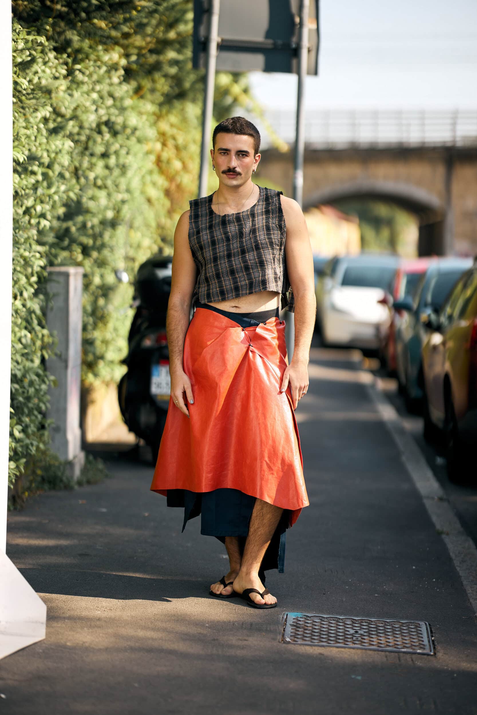 Milano Milan Men's Street Style Spring 2027 Shows