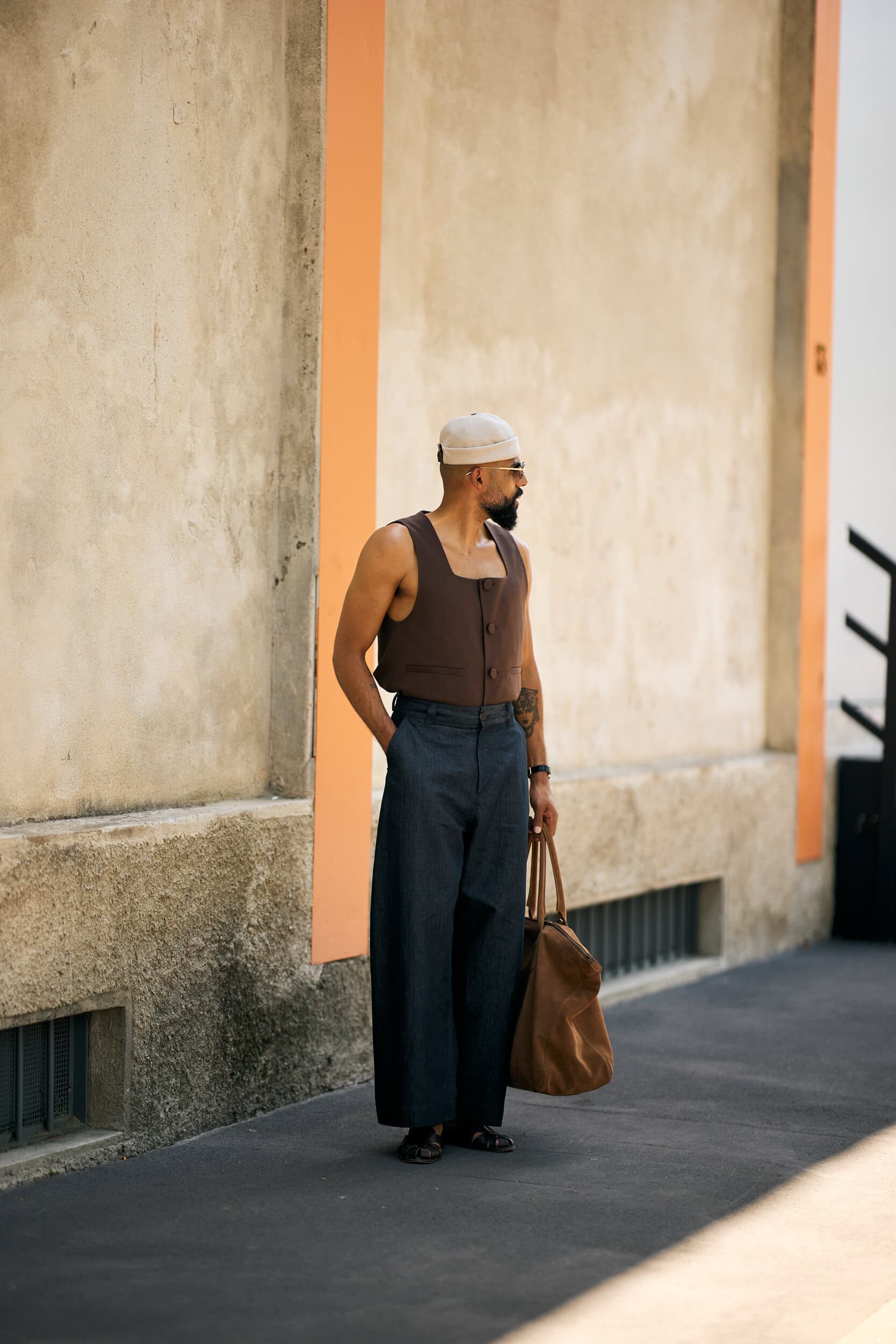 Milano Milan Men's Street Style Spring 2027 Shows