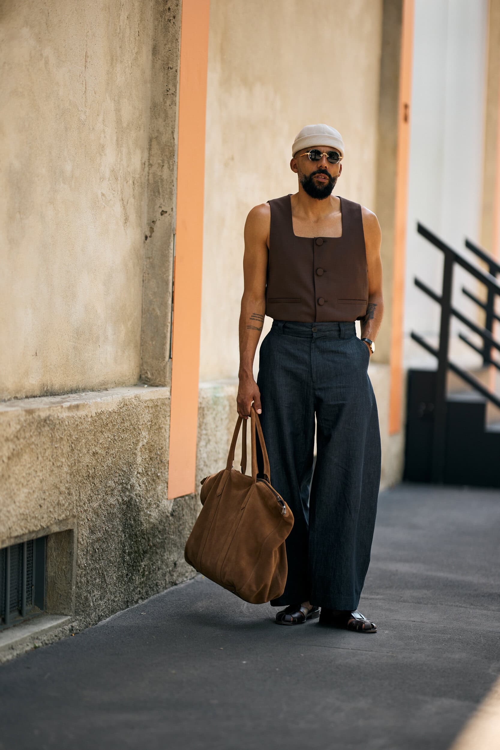 Milano Milan Men's Street Style Spring 2027 Shows