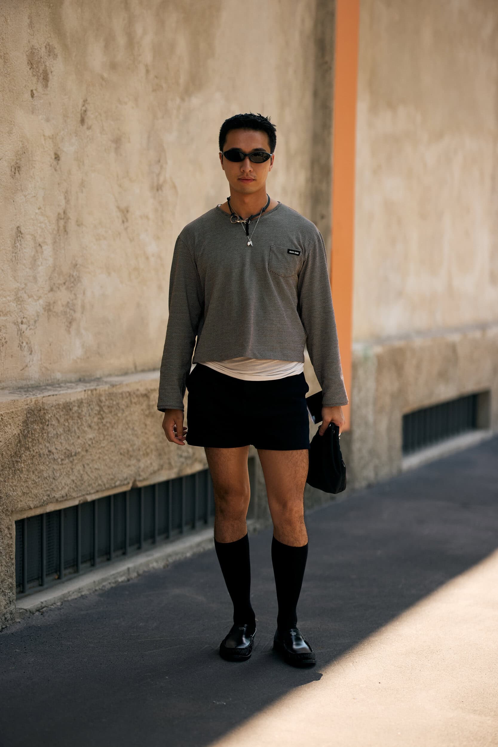 Milano Milan Men's Street Style Spring 2027 Shows