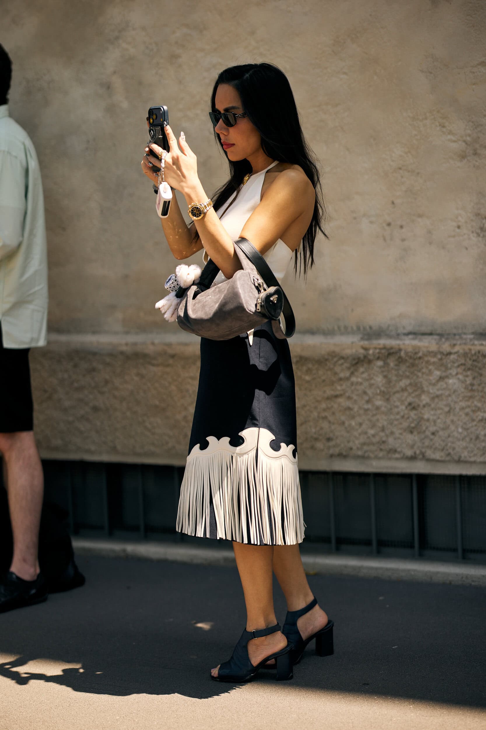 Milano Milan Men's Street Style Spring 2027 Shows