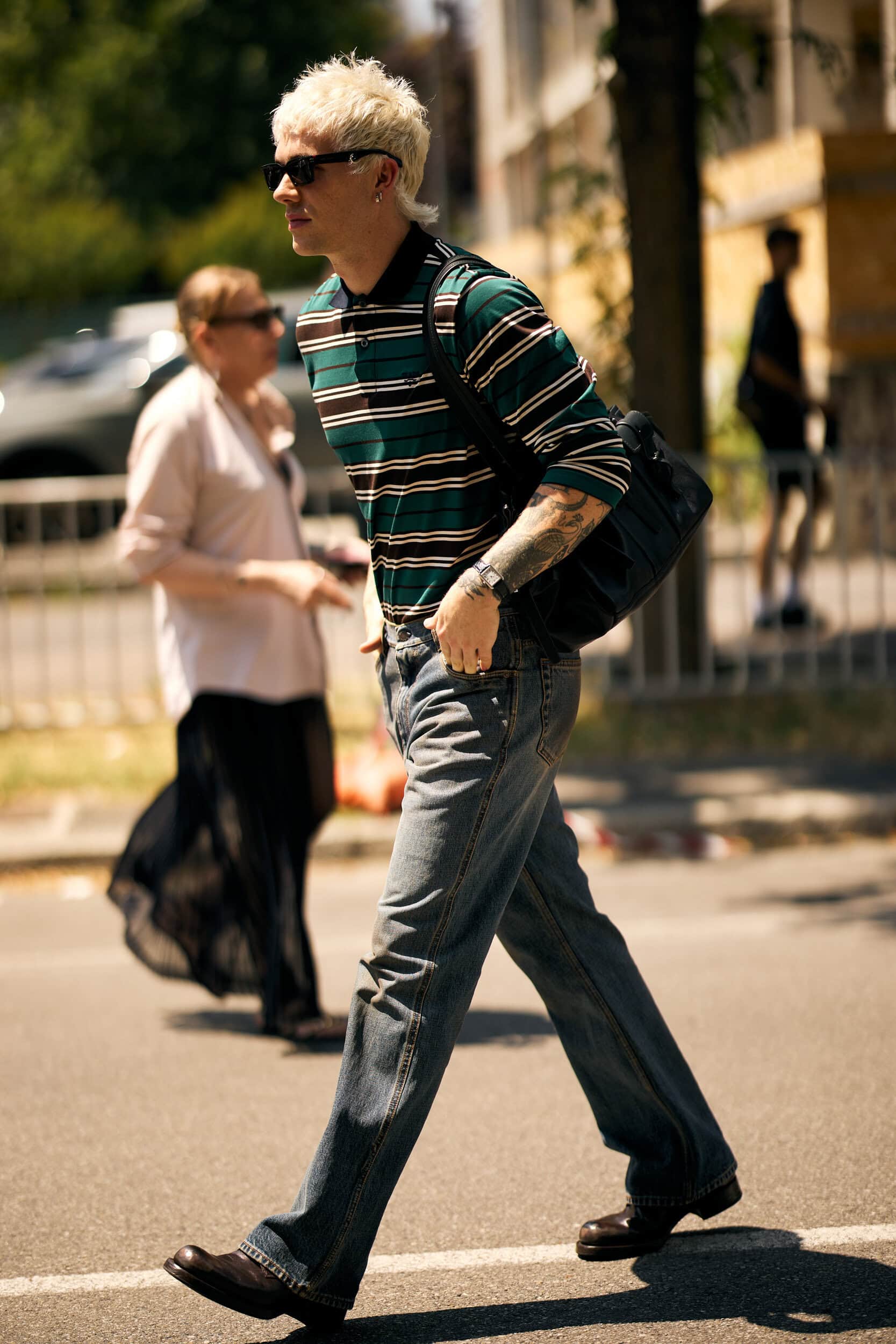 Milano Milan Men's Street Style Spring 2027 Shows