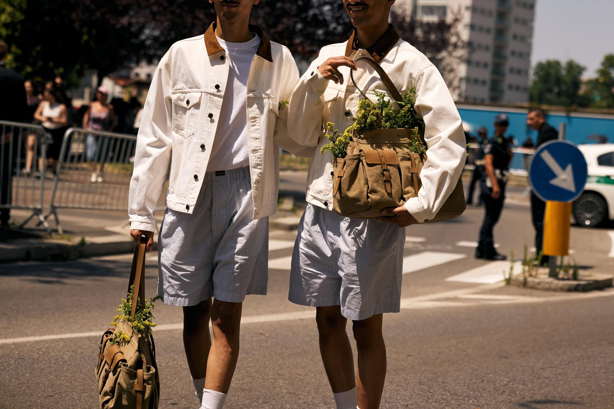Milano Milan Men's Street Style Spring 2027 Shows