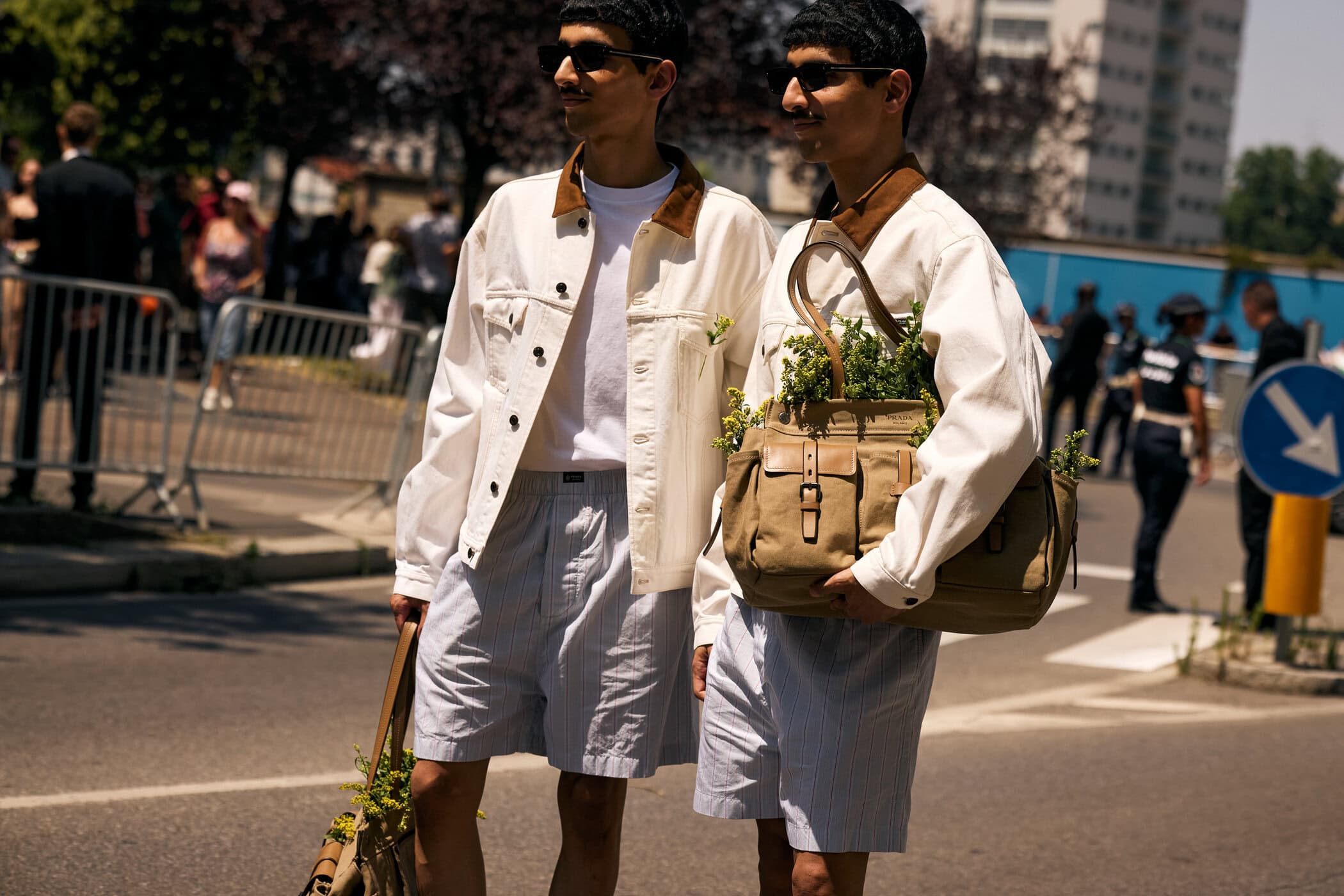Milano Milan Men's Street Style Spring 2027 Shows