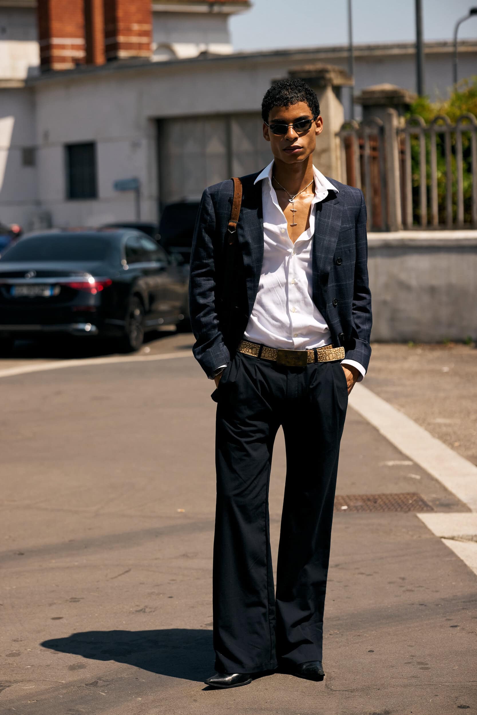 Milano Milan Men's Street Style Spring 2027 Shows