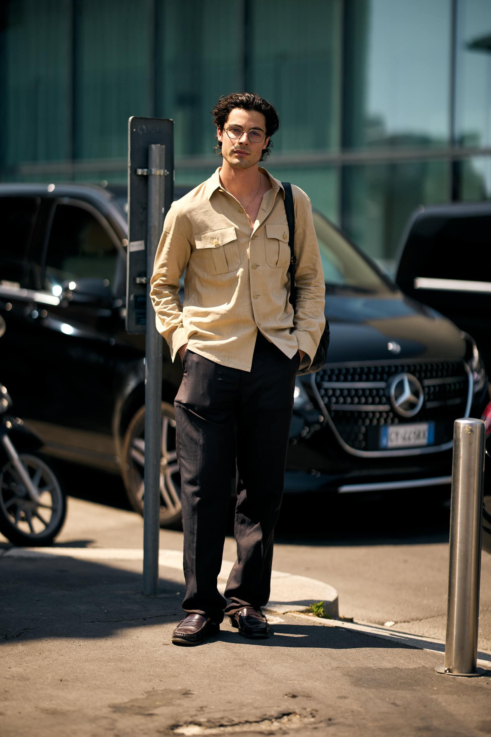 Milano Milan Men's Street Style Spring 2027 Shows