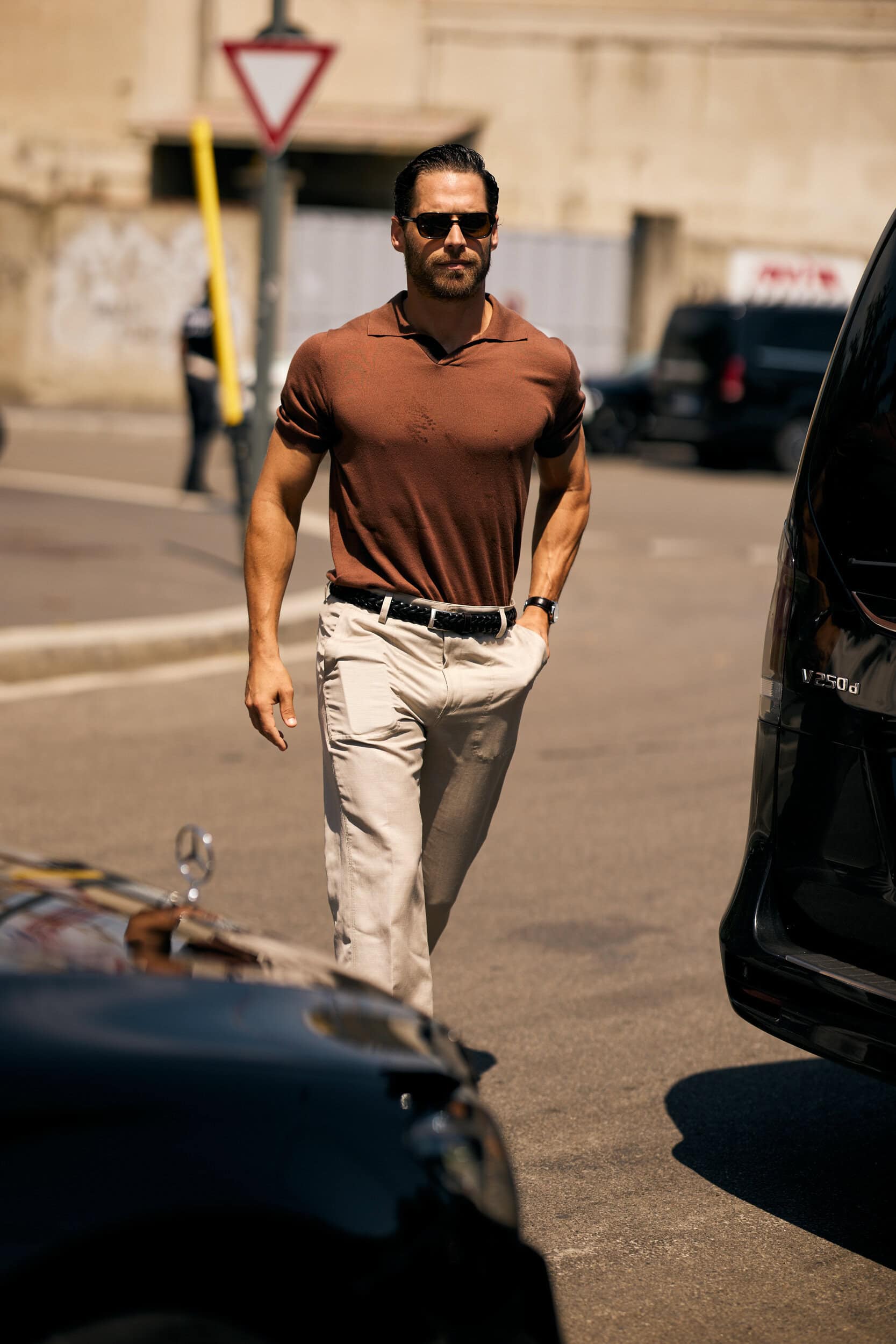 Milano Milan Men's Street Style Spring 2027 Shows