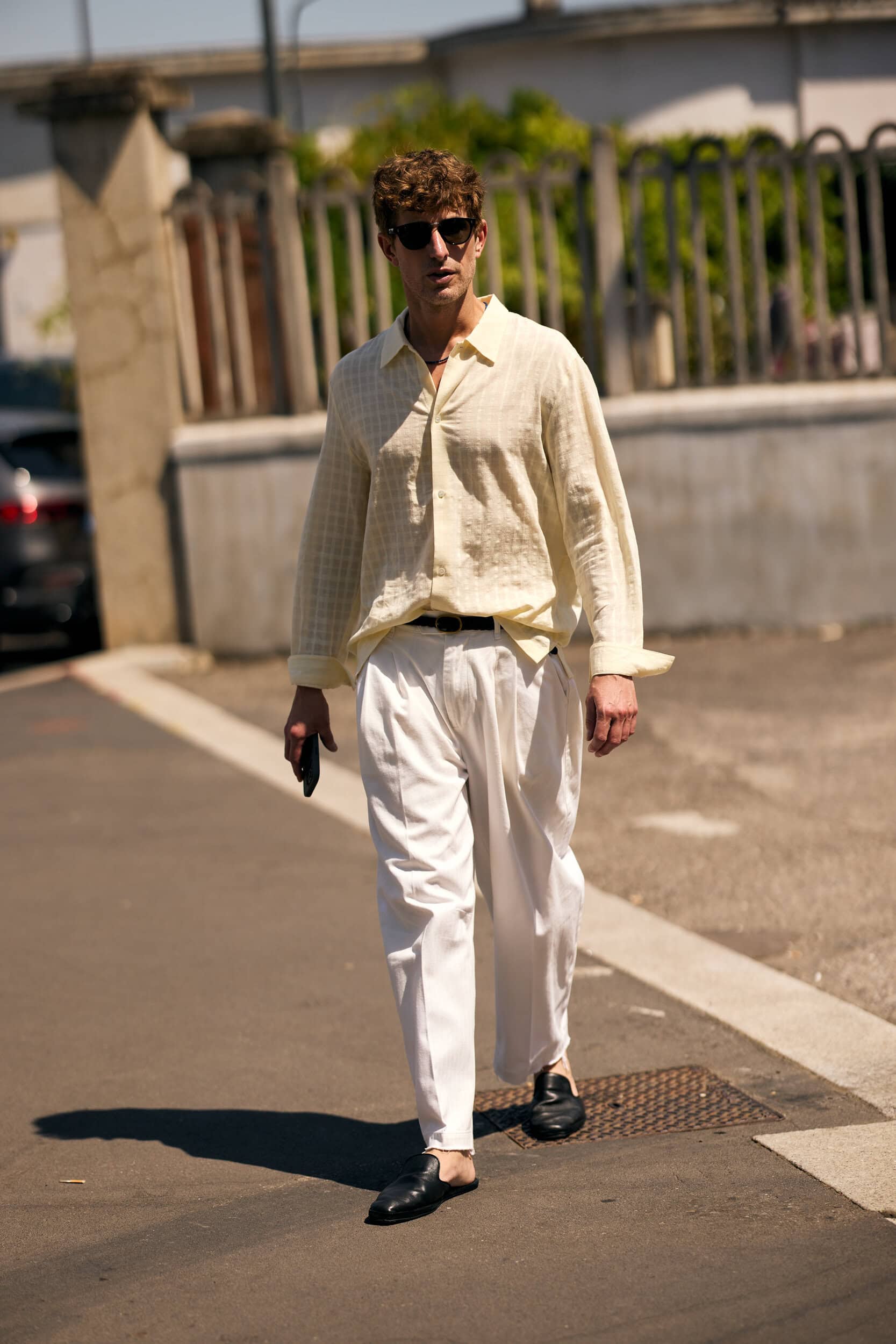 Milano Milan Men's Street Style Spring 2027 Shows