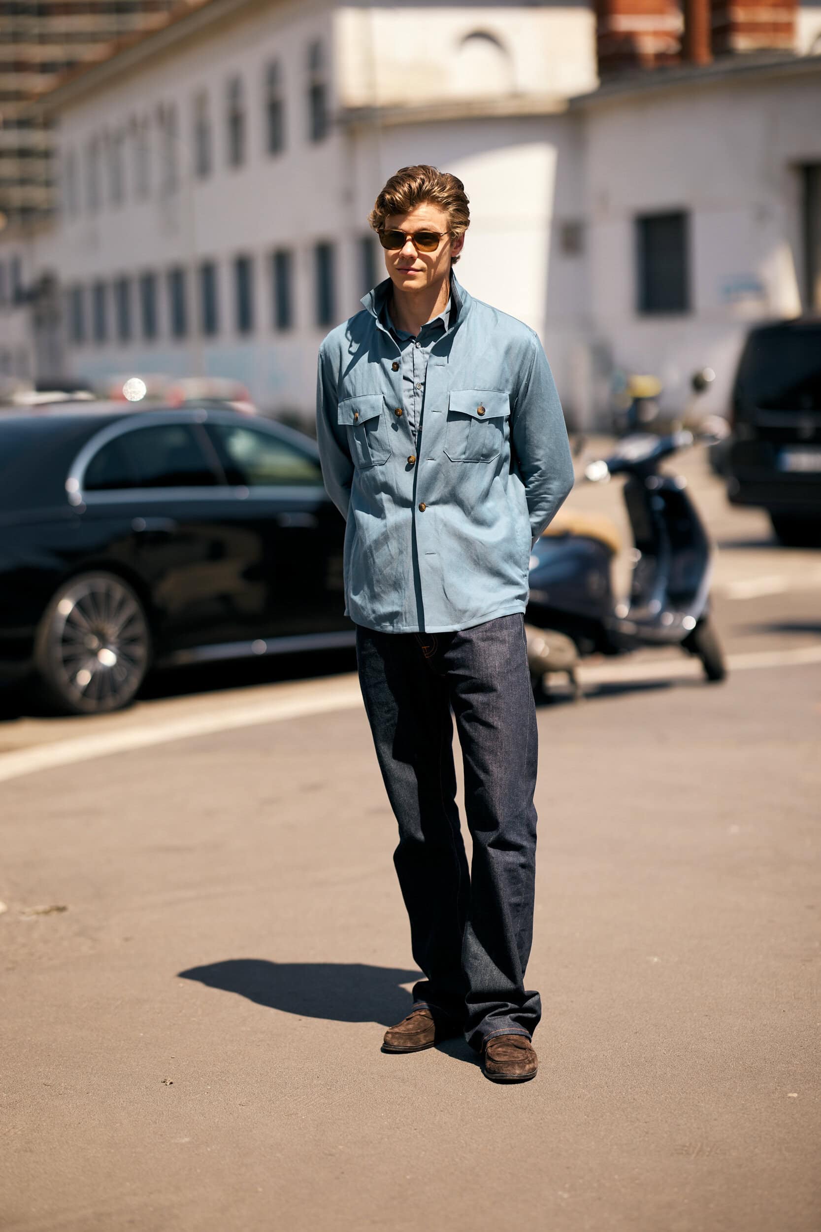 Milano Milan Men's Street Style Spring 2027 Shows