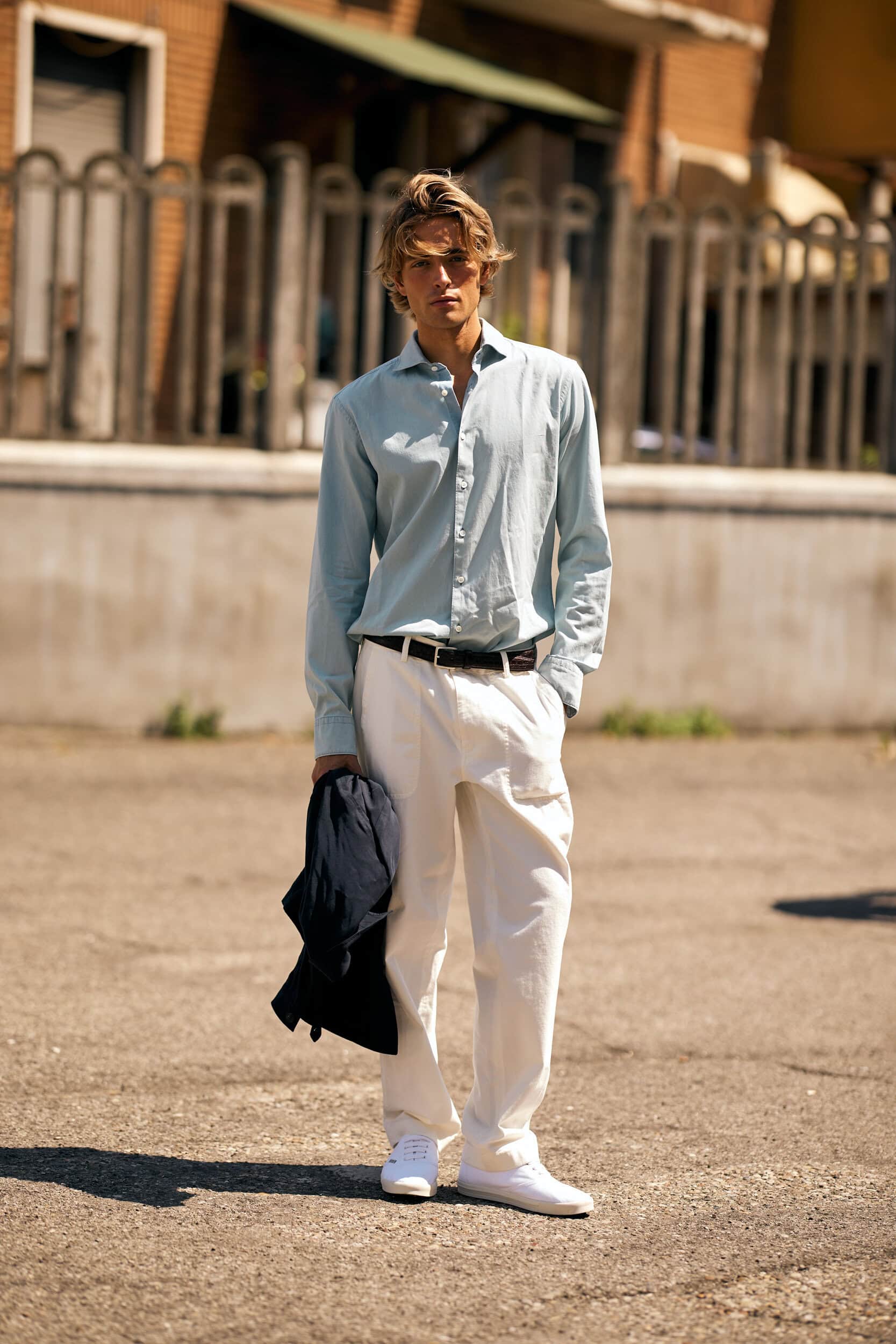 Milano Milan Men's Street Style Spring 2027 Shows