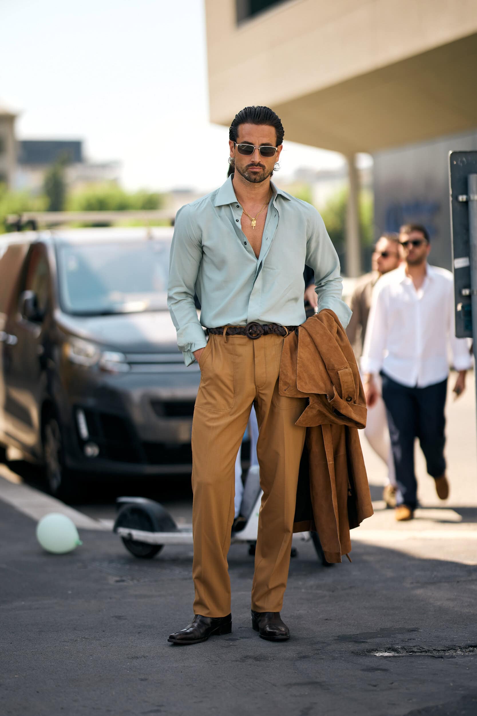 Milano Milan Men's Street Style Spring 2027 Shows