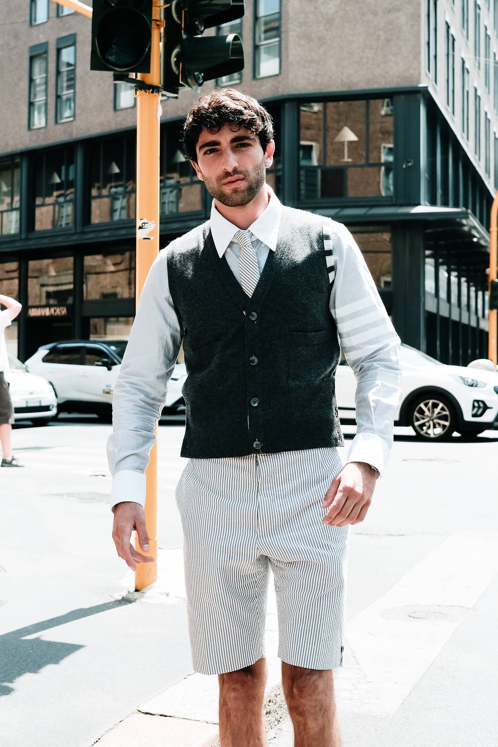 Milano Milan Men's Street Style Spring 2027 Shows