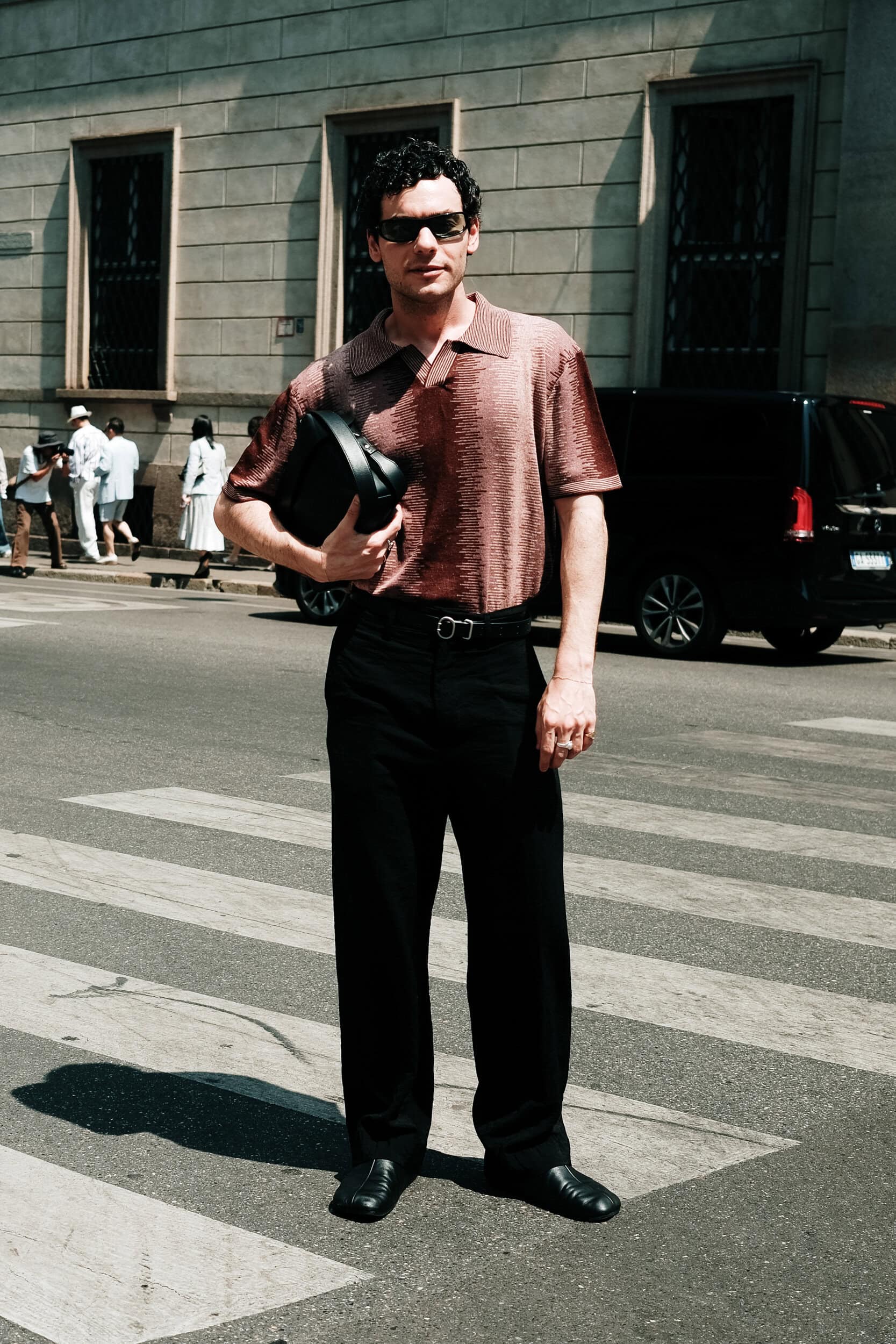 Milano Milan Men's Street Style Spring 2027 Shows