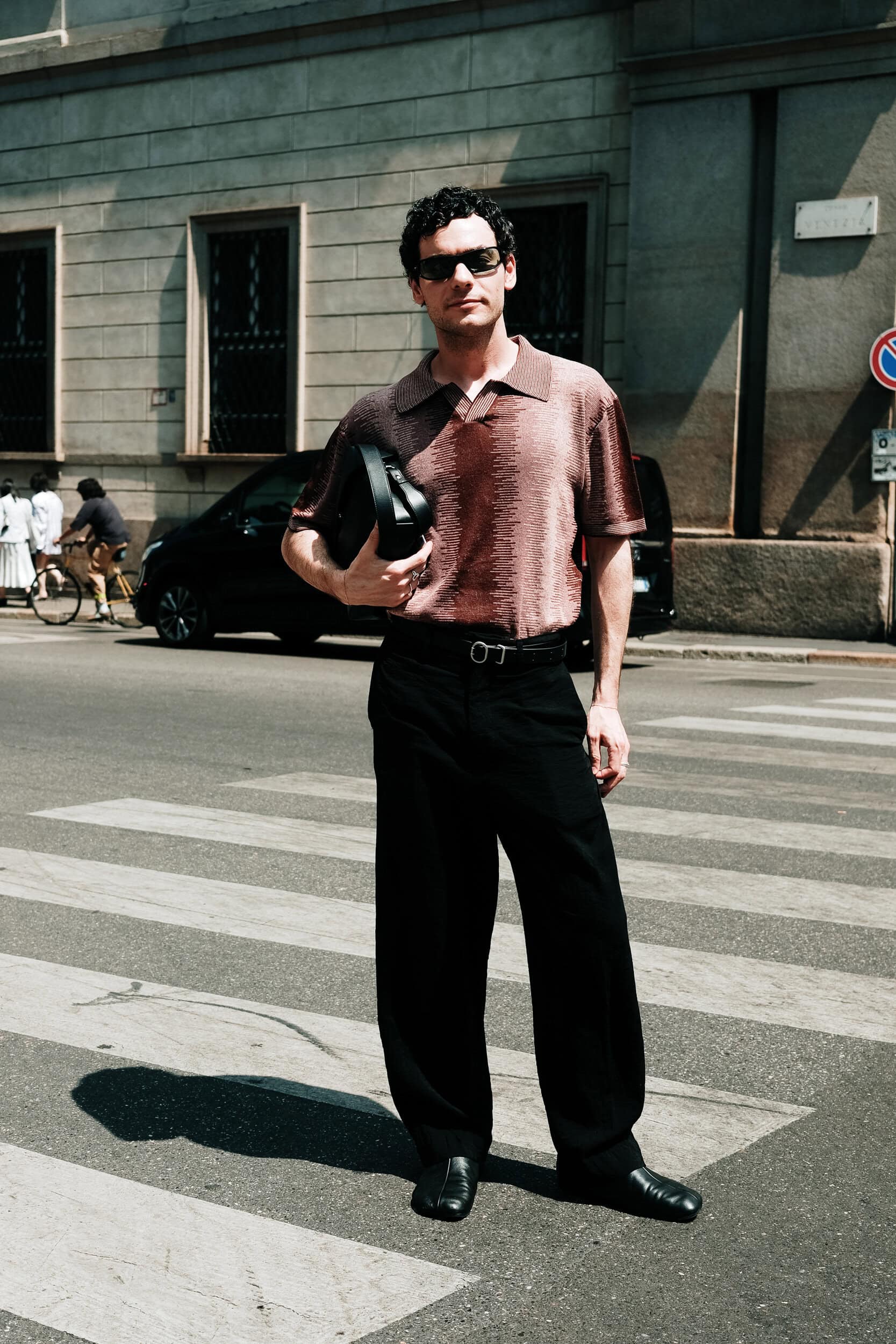 Milano Milan Men's Street Style Spring 2027 Shows
