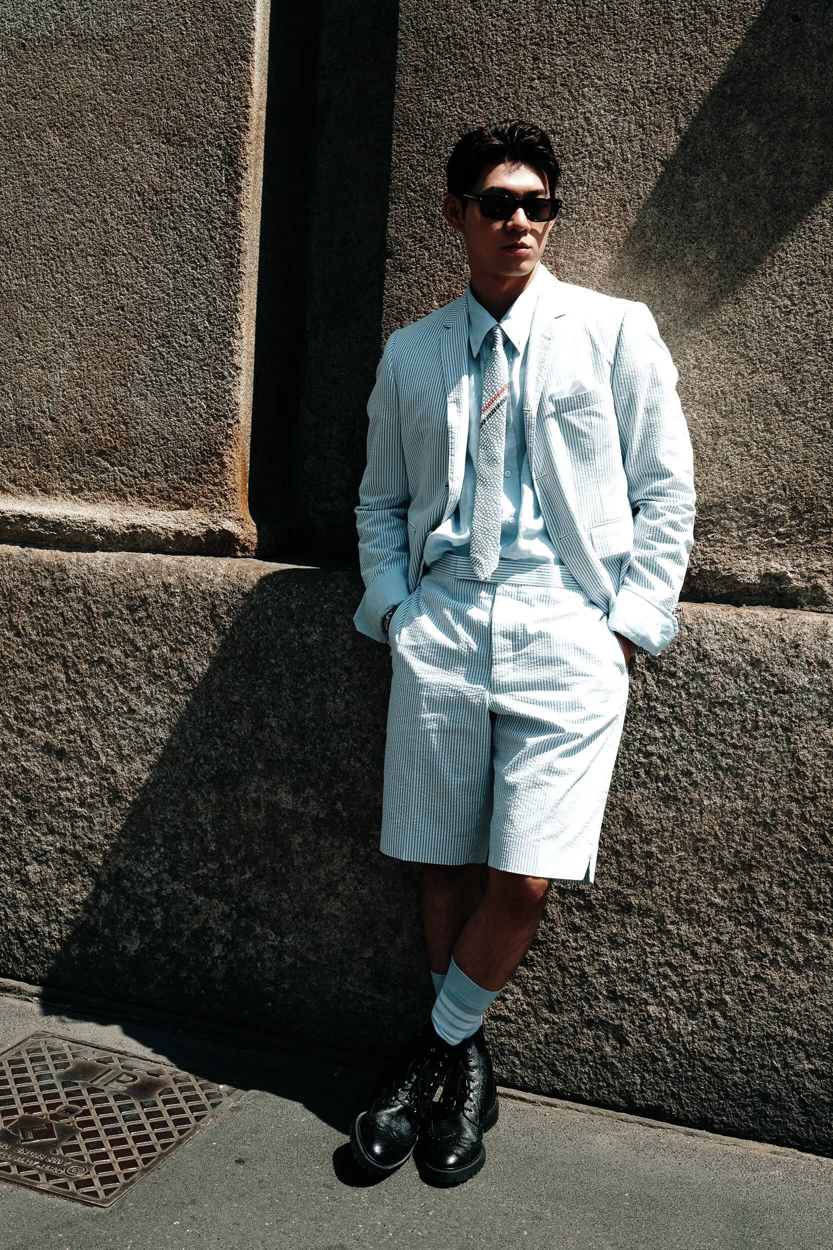 Milano Milan Men's Street Style Spring 2027 Shows