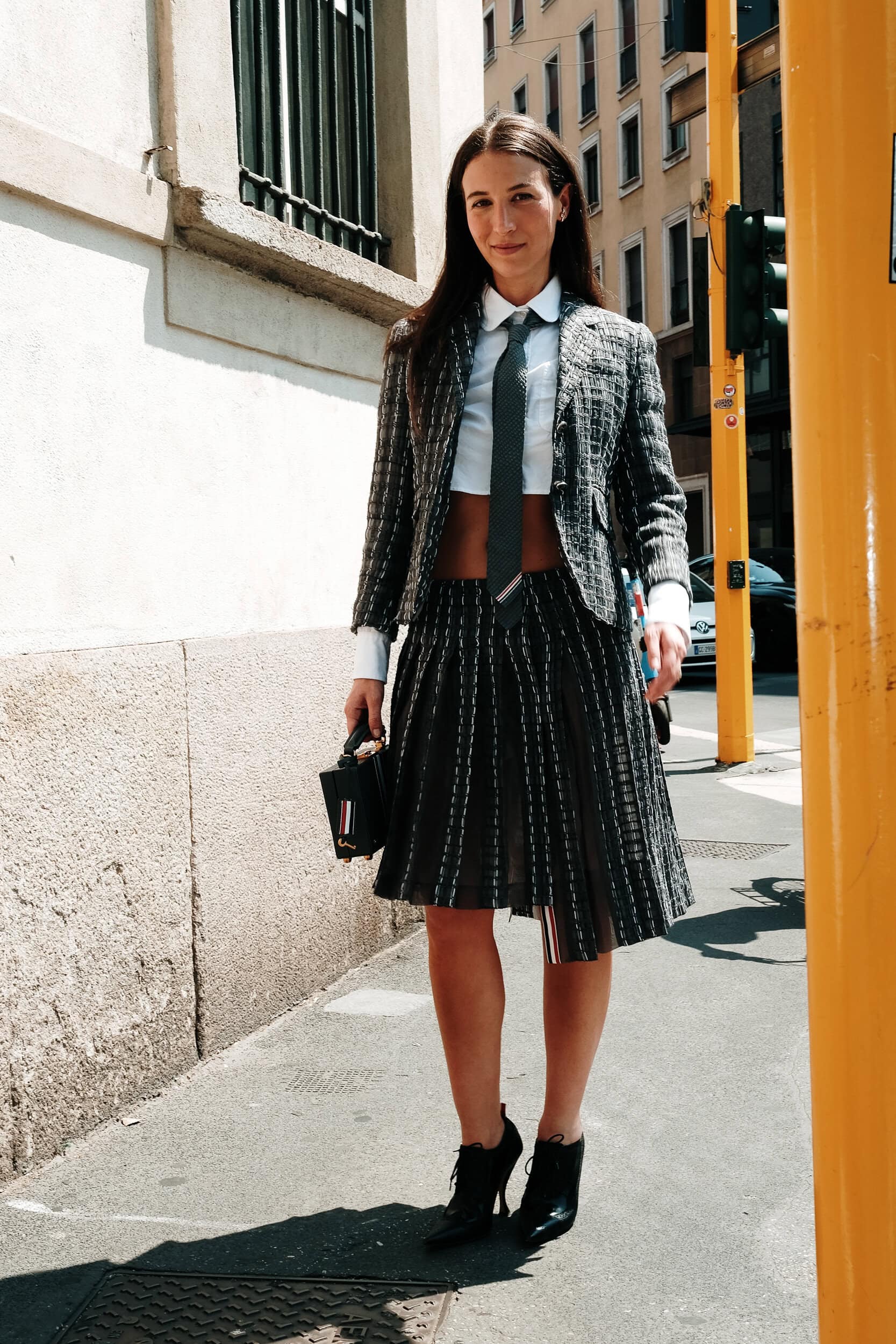 Milano Milan Men's Street Style Spring 2027 Shows