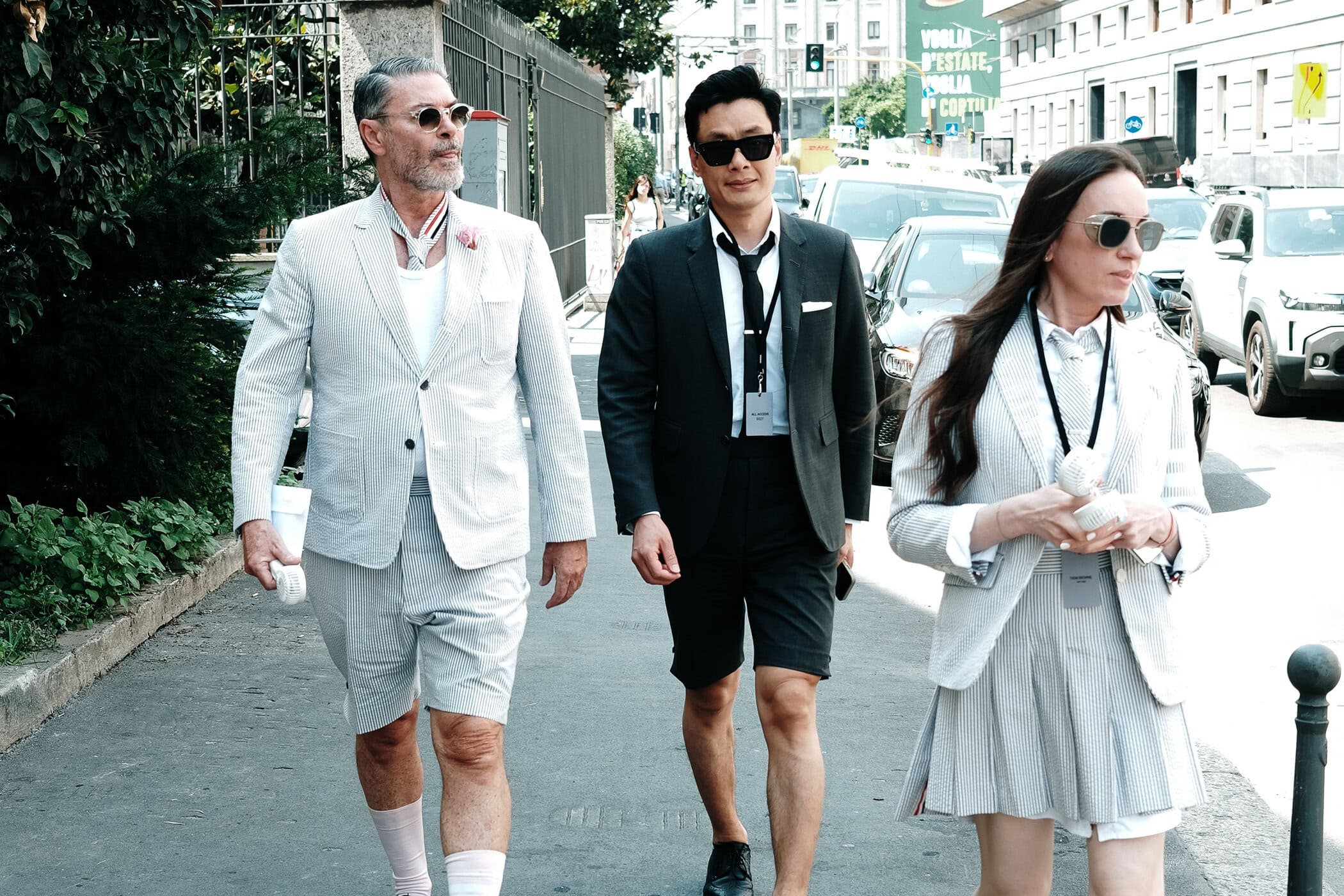 Milano Milan Men's Street Style Spring 2027 Shows