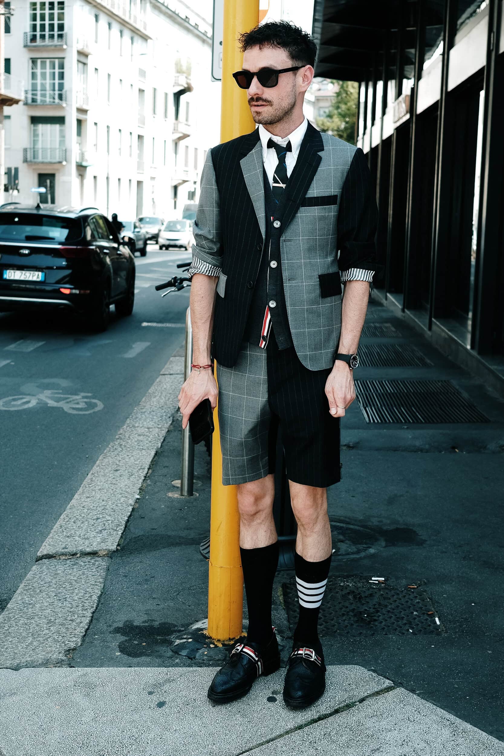 Milano Milan Men's Street Style Spring 2027 Shows
