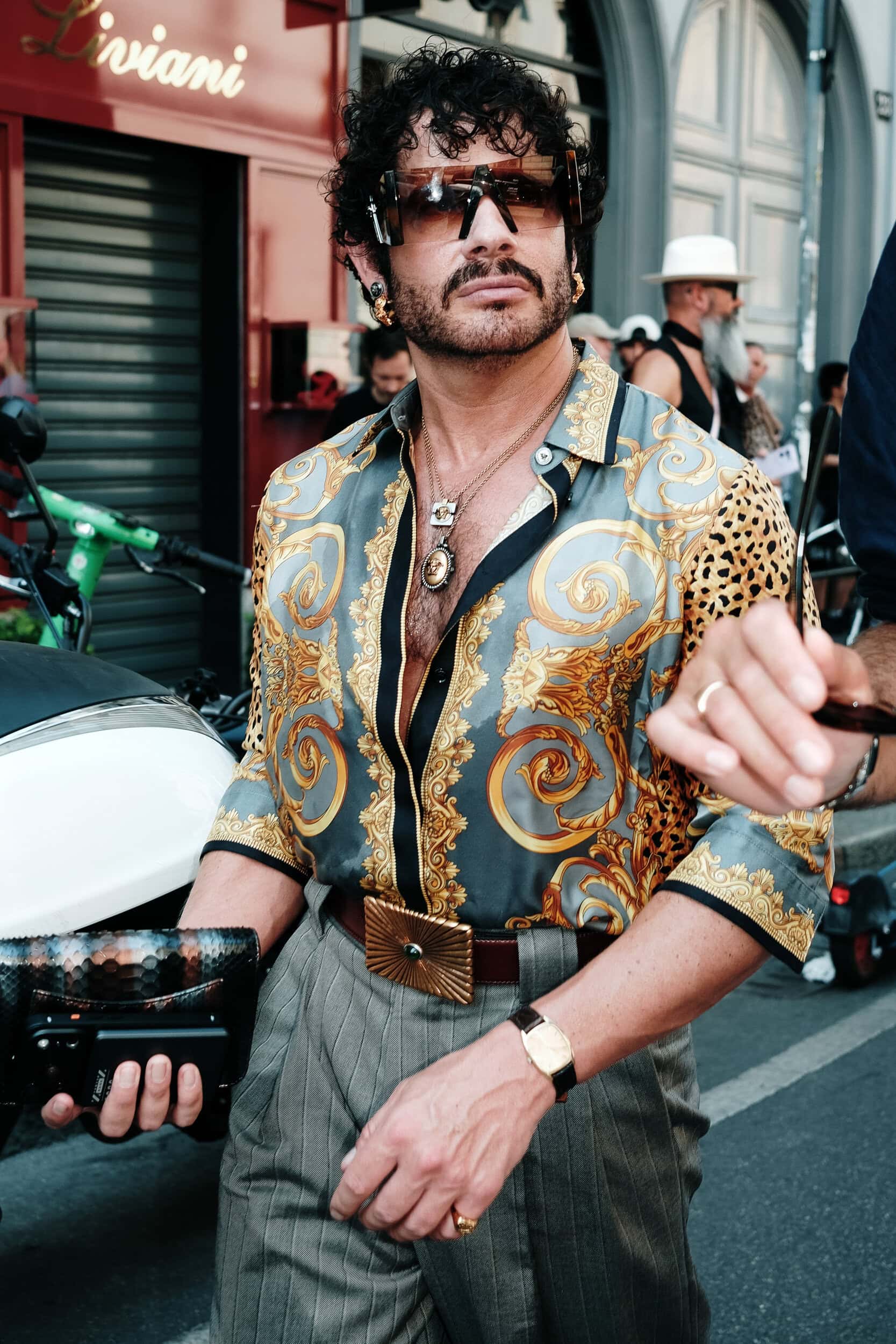 Milano Milan Men's Street Style Spring 2027 Shows