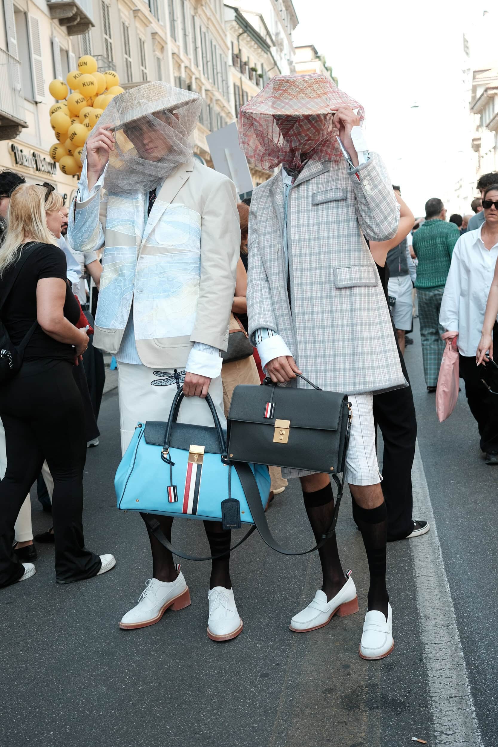 Milano Milan Men's Street Style Spring 2027 Shows