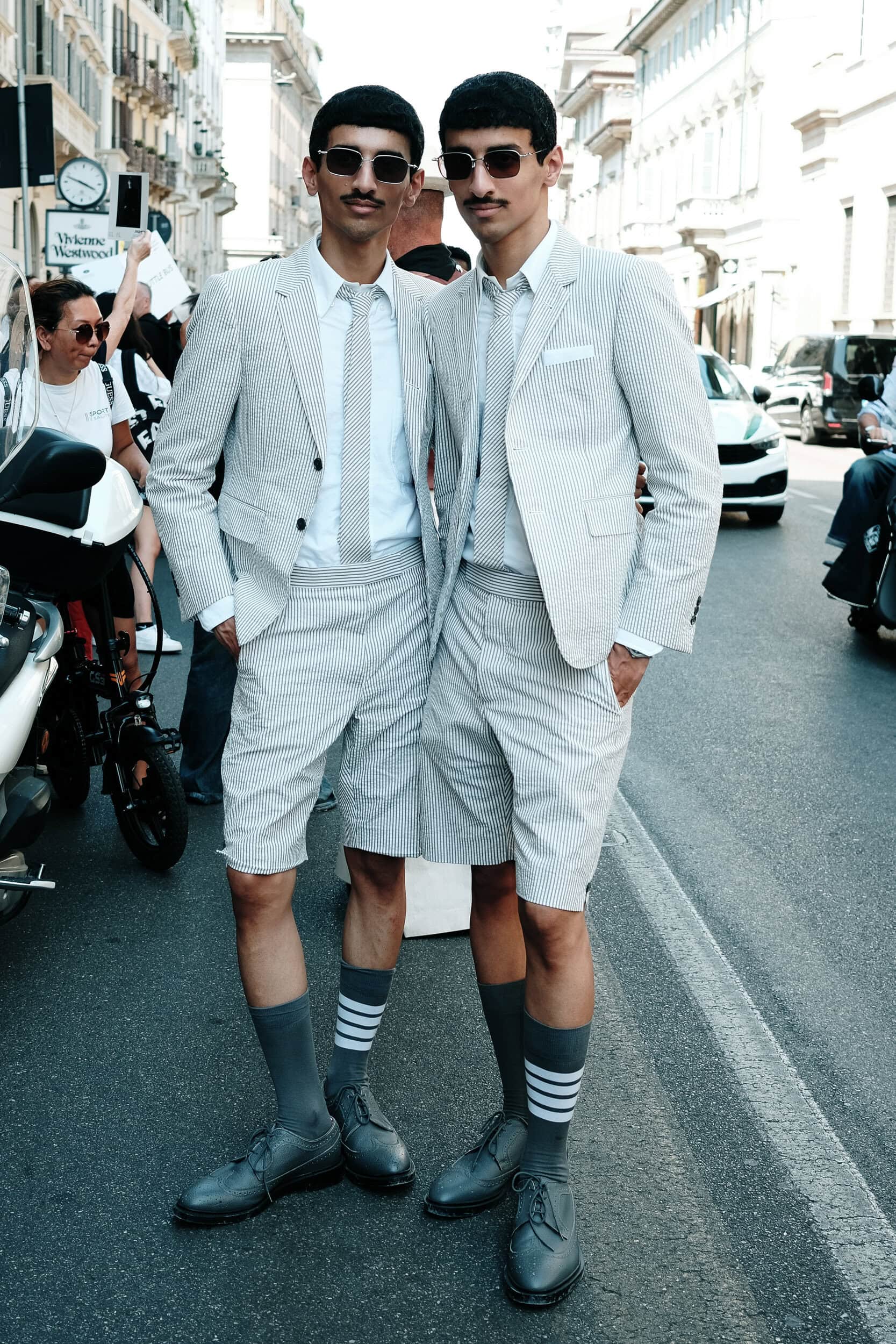 Milano Milan Men's Street Style Spring 2027 Shows