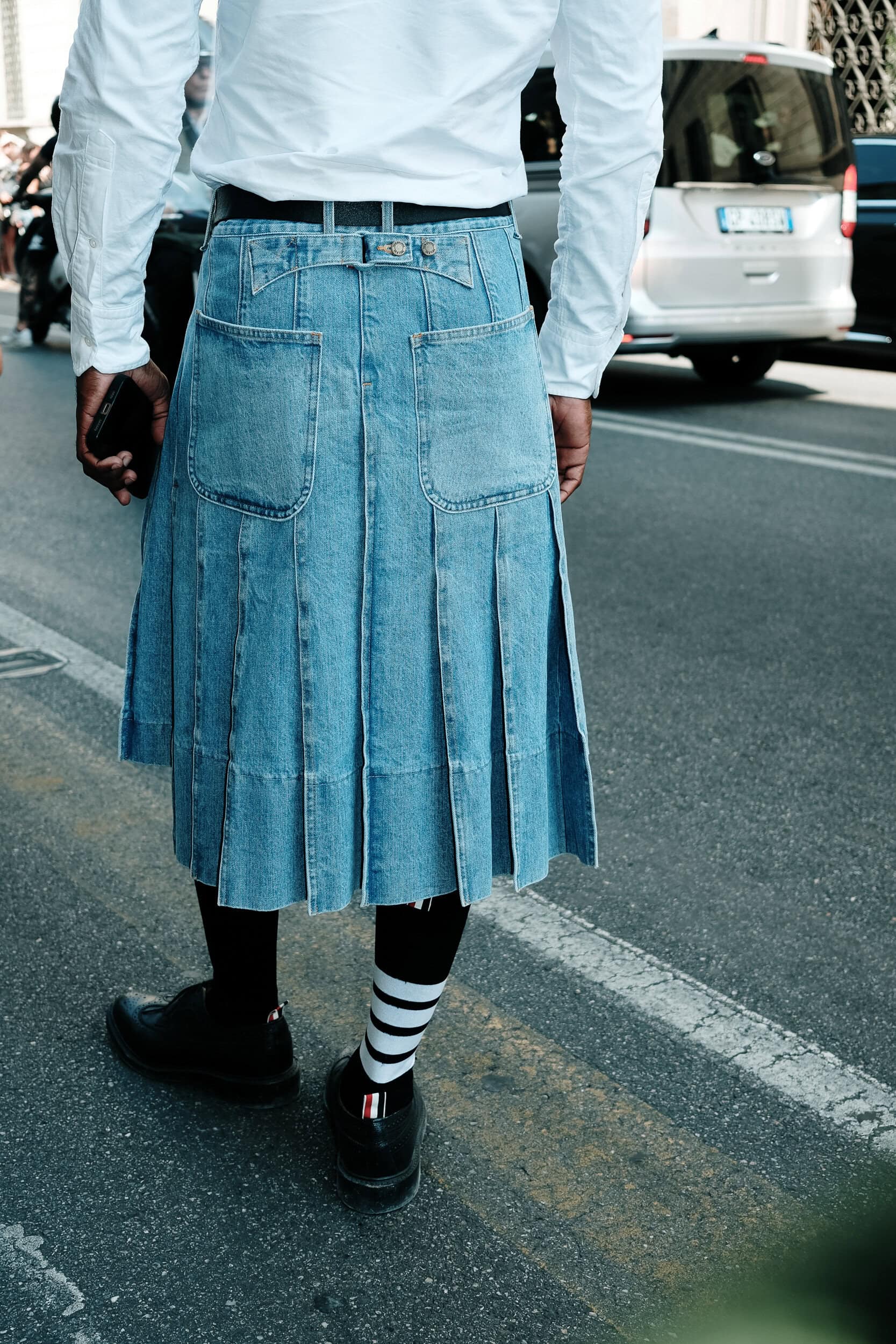Milano Milan Men's Street Style Spring 2027 Shows