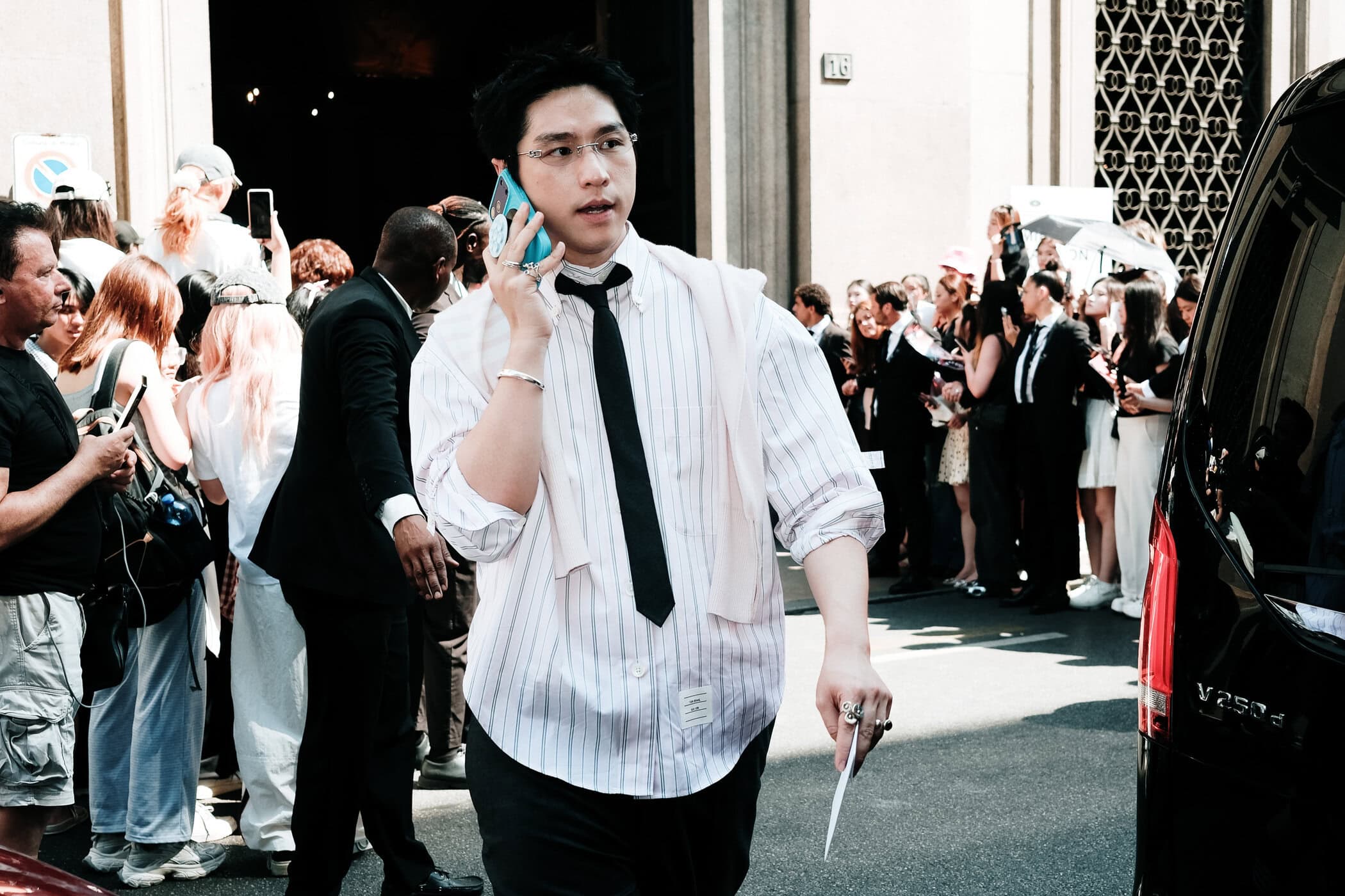 Milano Milan Men's Street Style Spring 2027 Shows