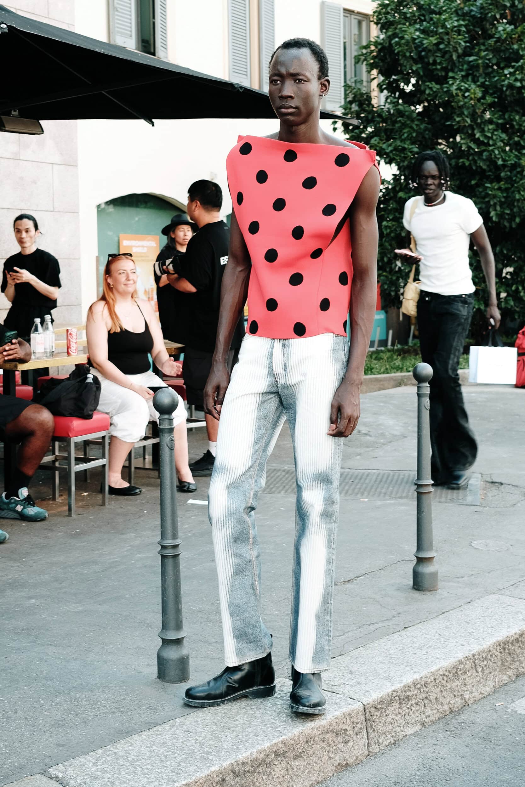Milano Milan Men's Street Style Spring 2027 Shows